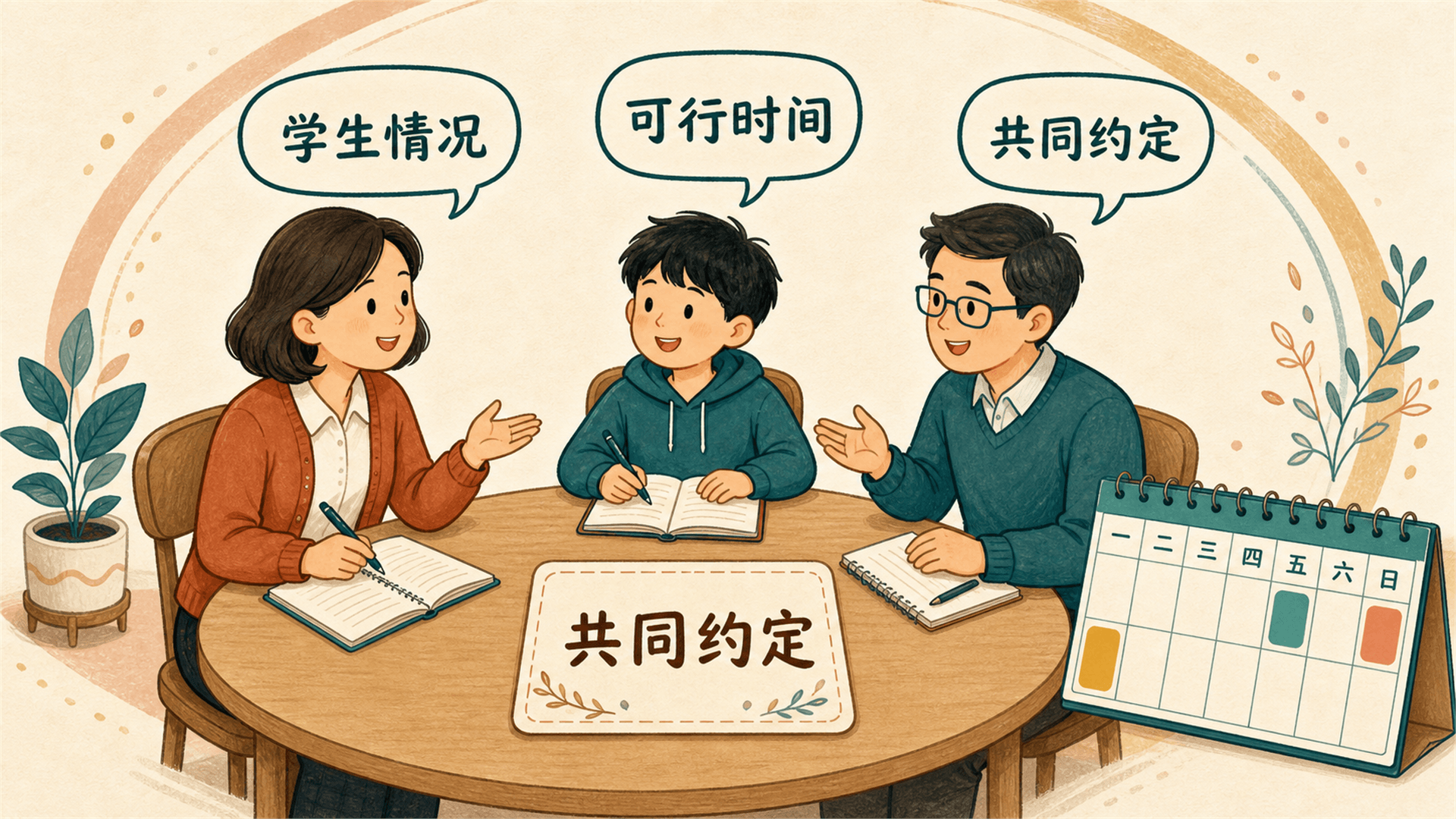 不预设的家校对话