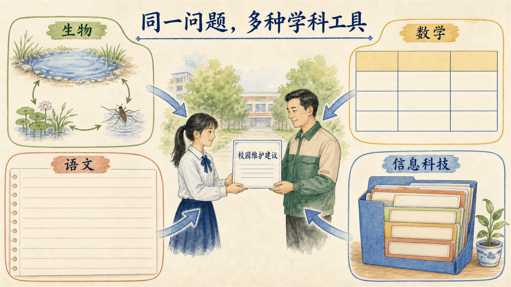 同一问题,多种学科工具