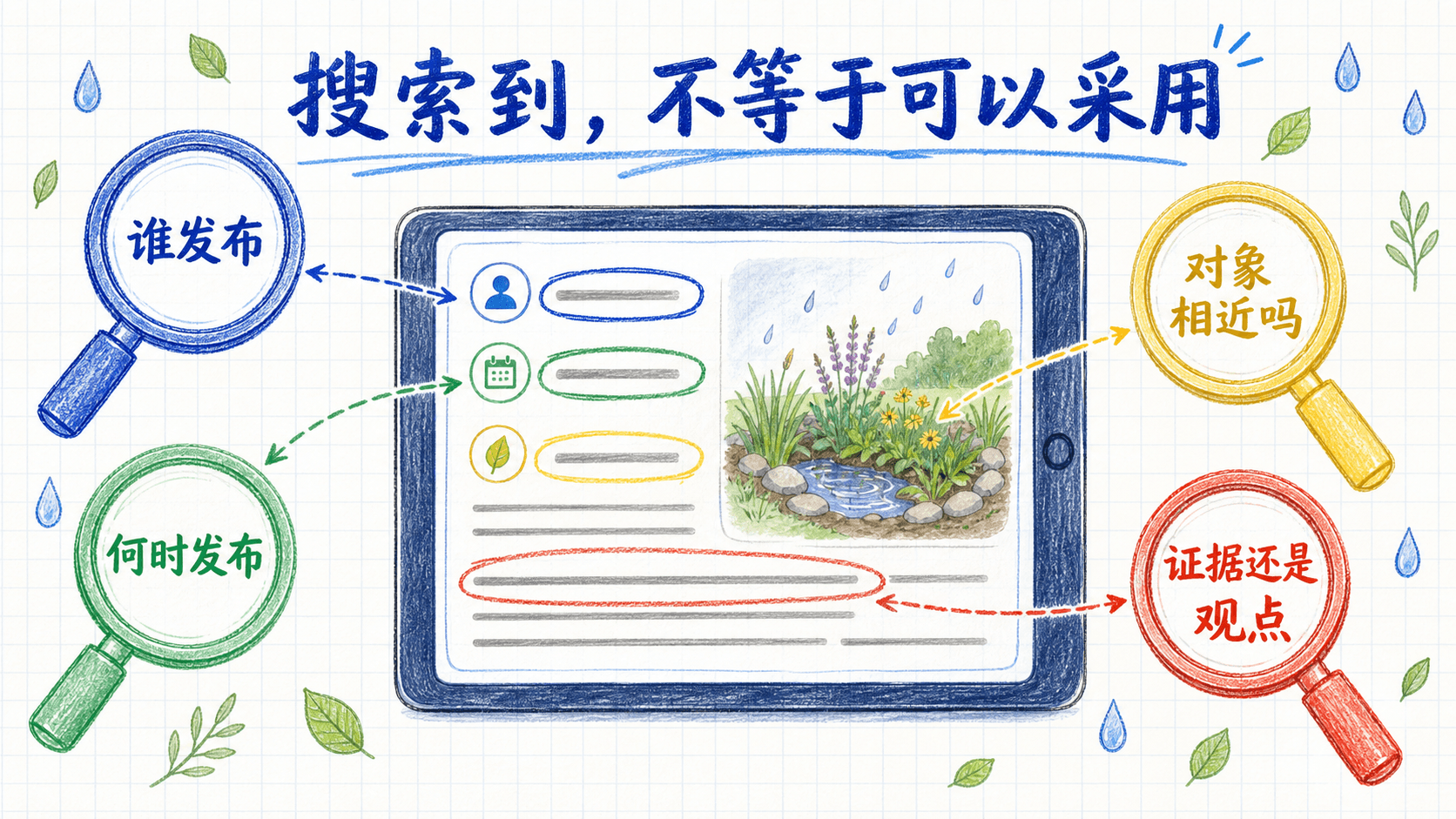 搜索到,不等于可以采用