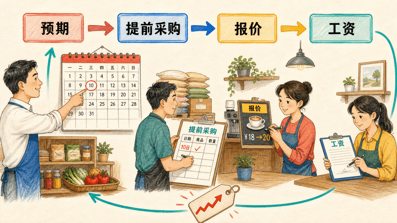 通胀预期如何改变家庭与企业的当期选择