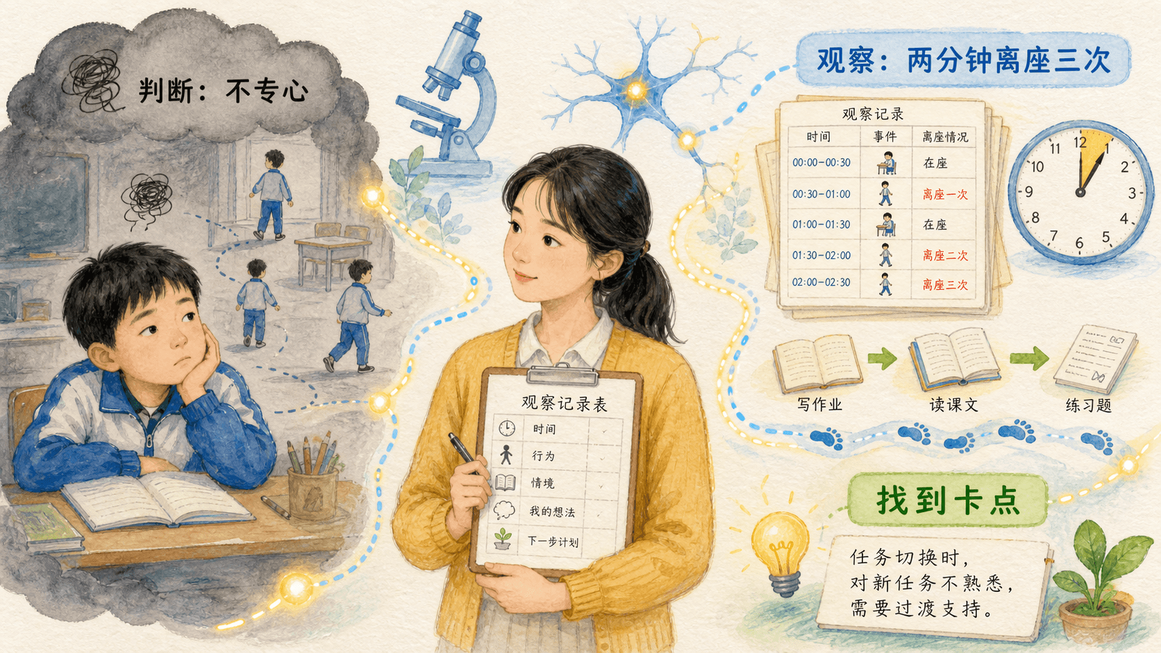 从主观判断转向可观察的课堂证据