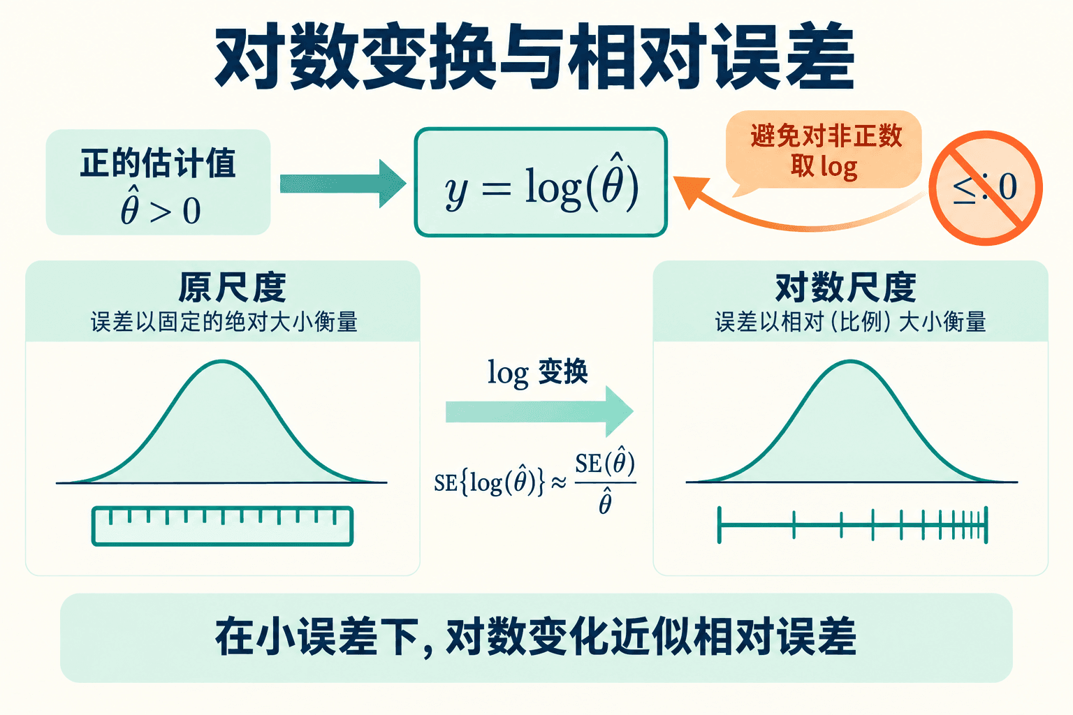 对数变换与相对误差