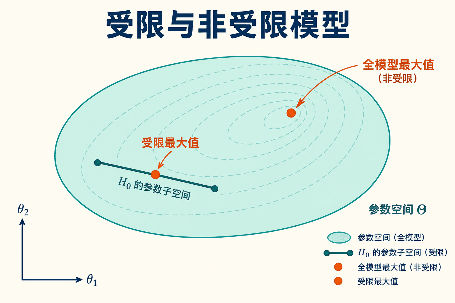 受限与非受限模型