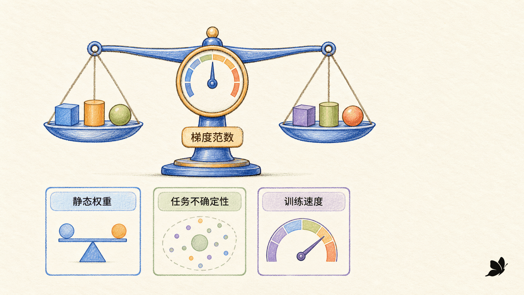 多任务损失平衡的三种视角
