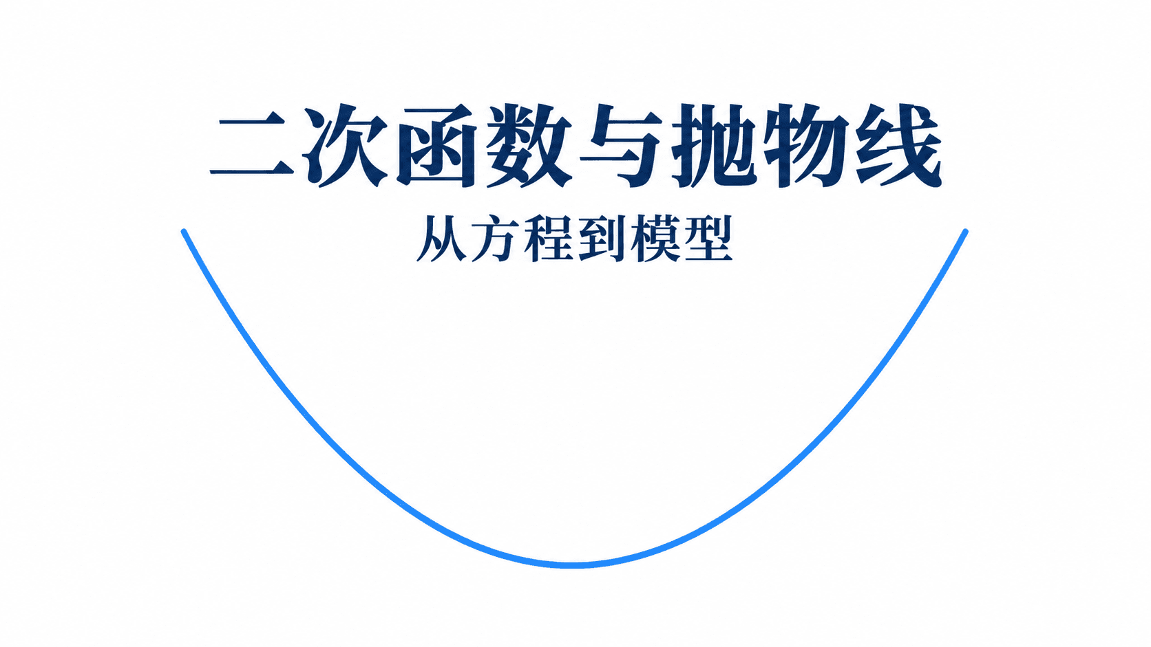二次函数与抛物线
