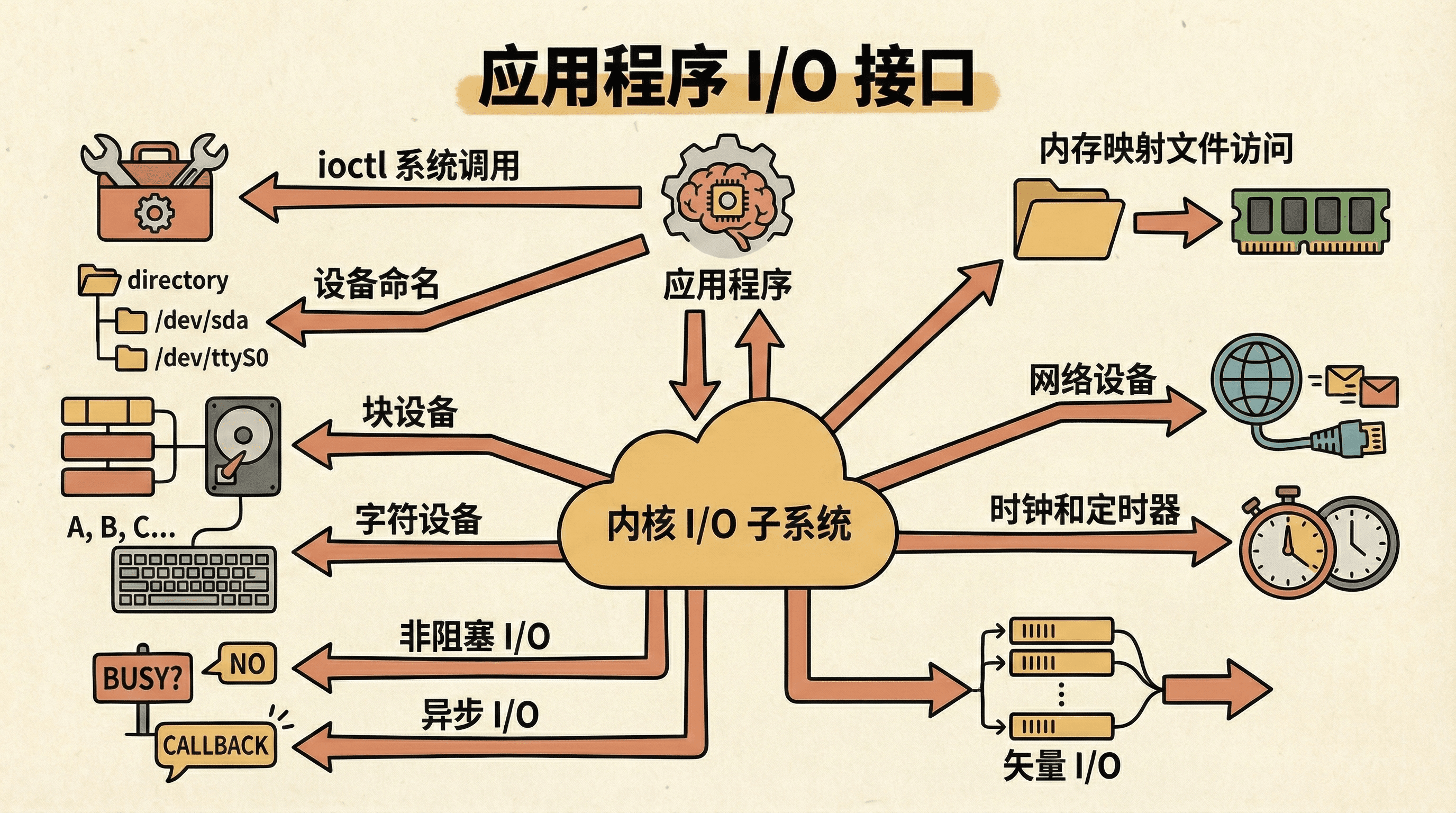 应用程序 I/O 接口