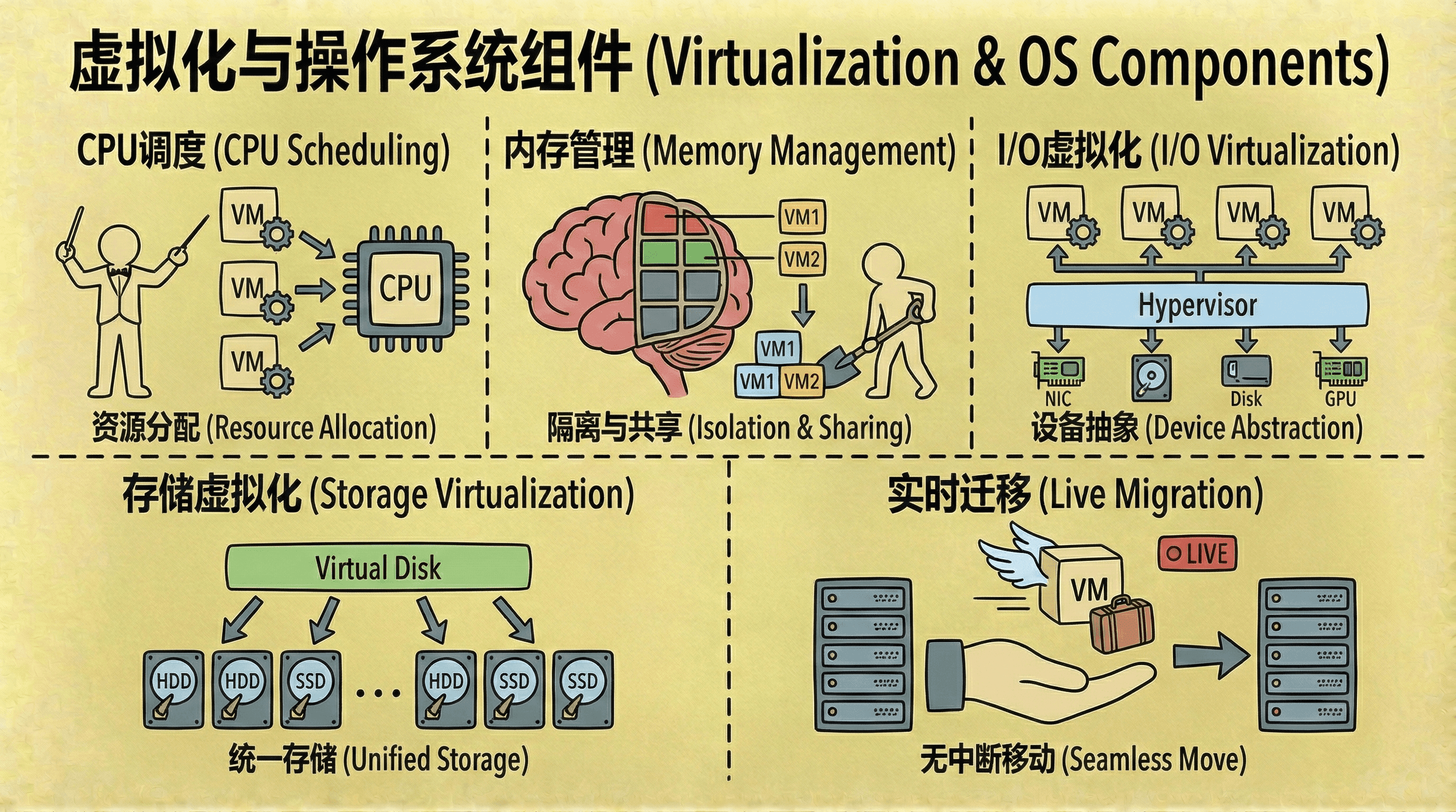 虚拟化与操作系统组件