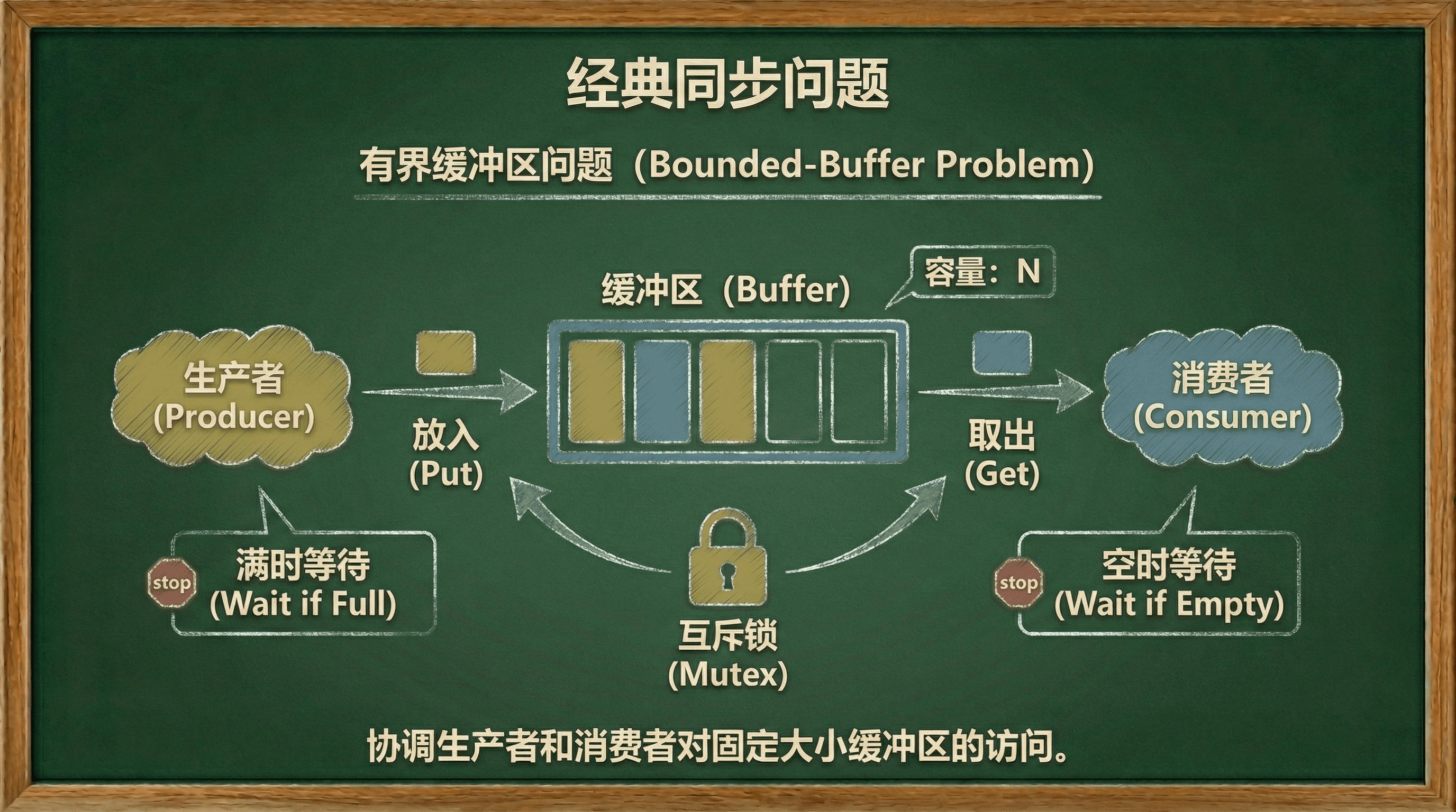 有界缓冲区问题
