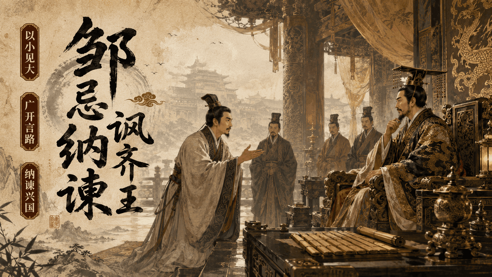 邹忌讽齐王纳谏