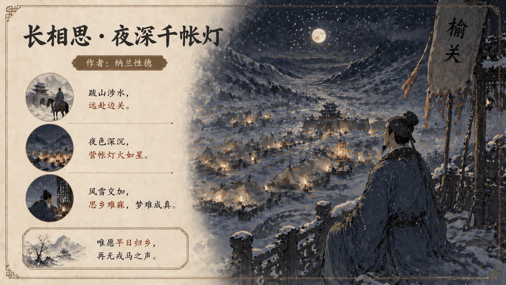 长相思·夜深千帐灯