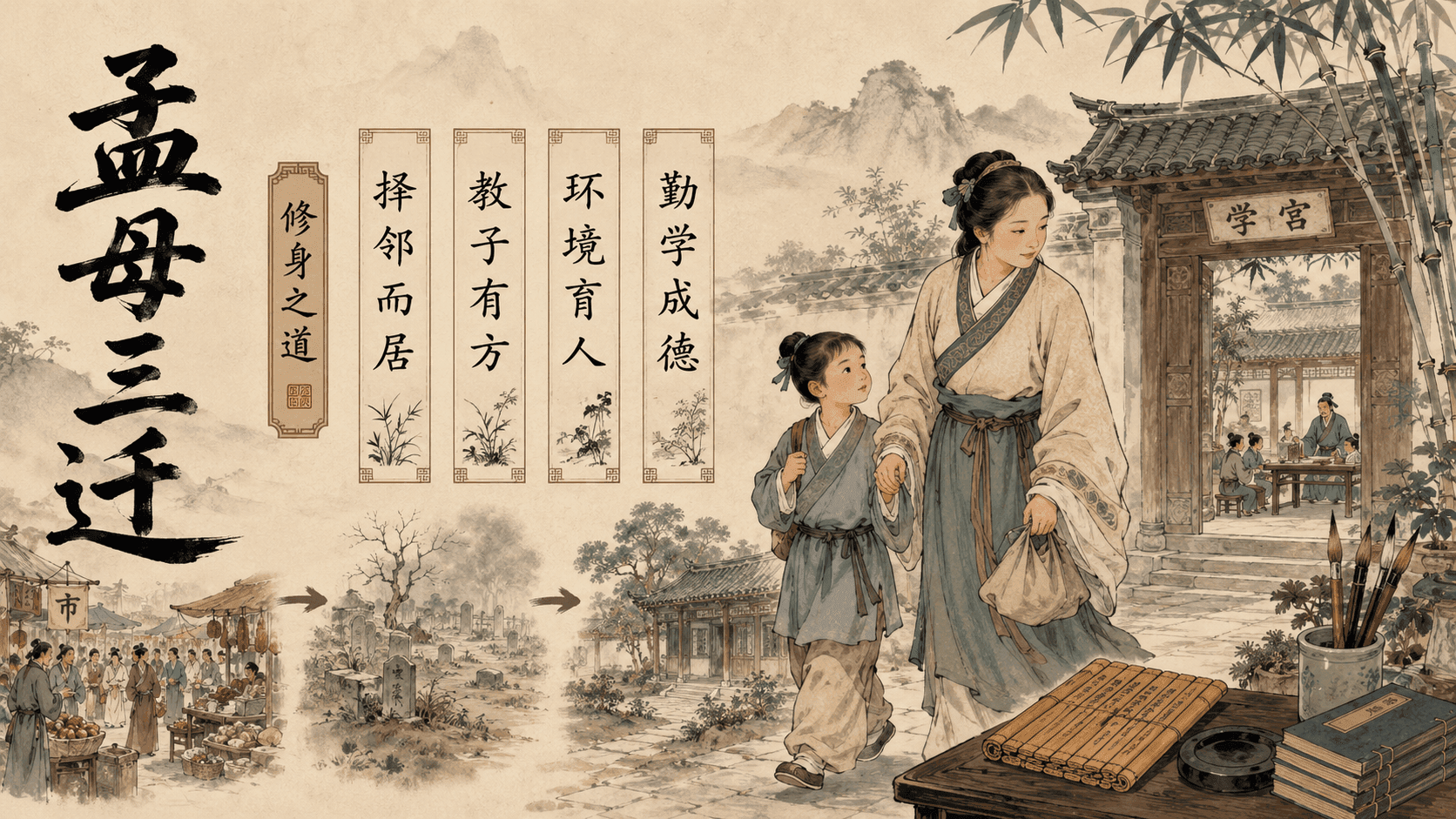 孟母三迁