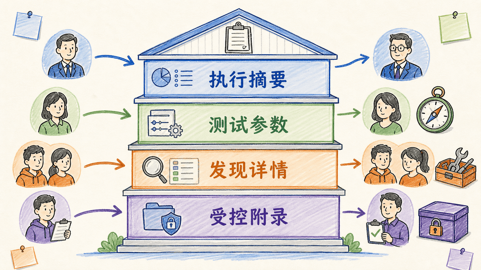 一份报告的分层阅读地图