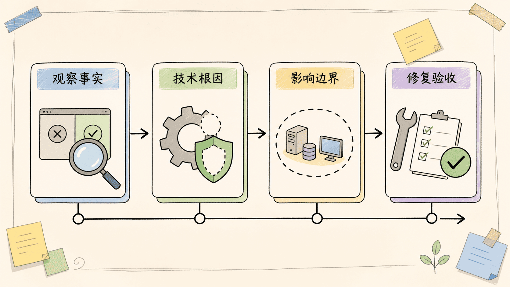 可信发现的四层证据卡
