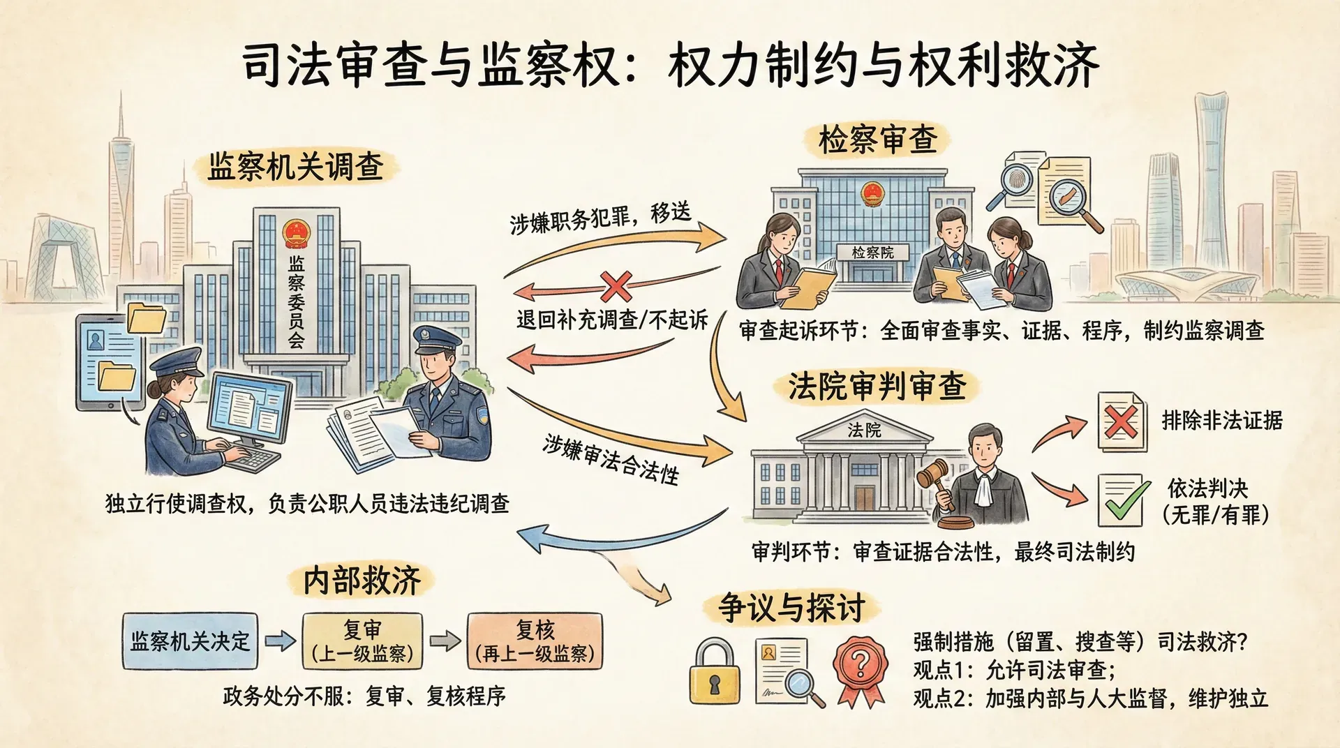 司法审查与监察权的制约