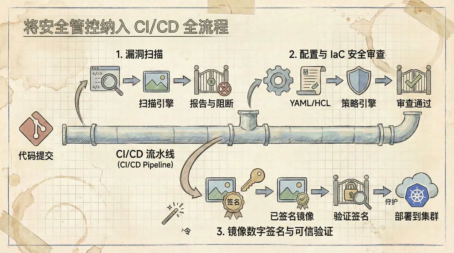 将安全管控纳入 CI/CD 全流程