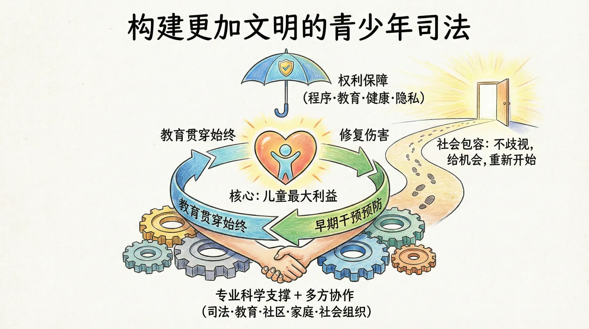 构建更加文明的青少年司法