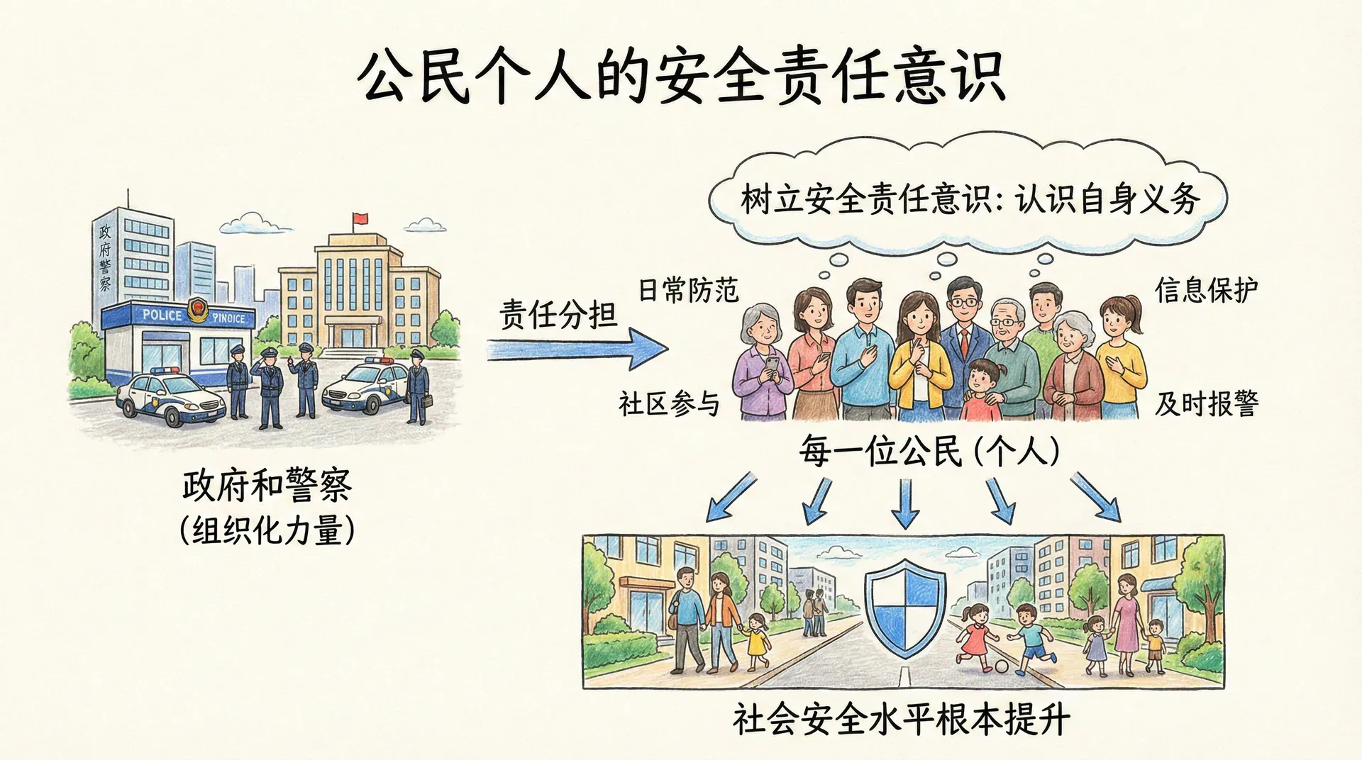 公民个人的安全责任意识