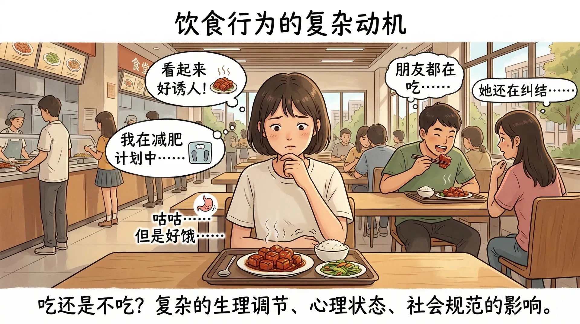 饮食行为的复杂动机