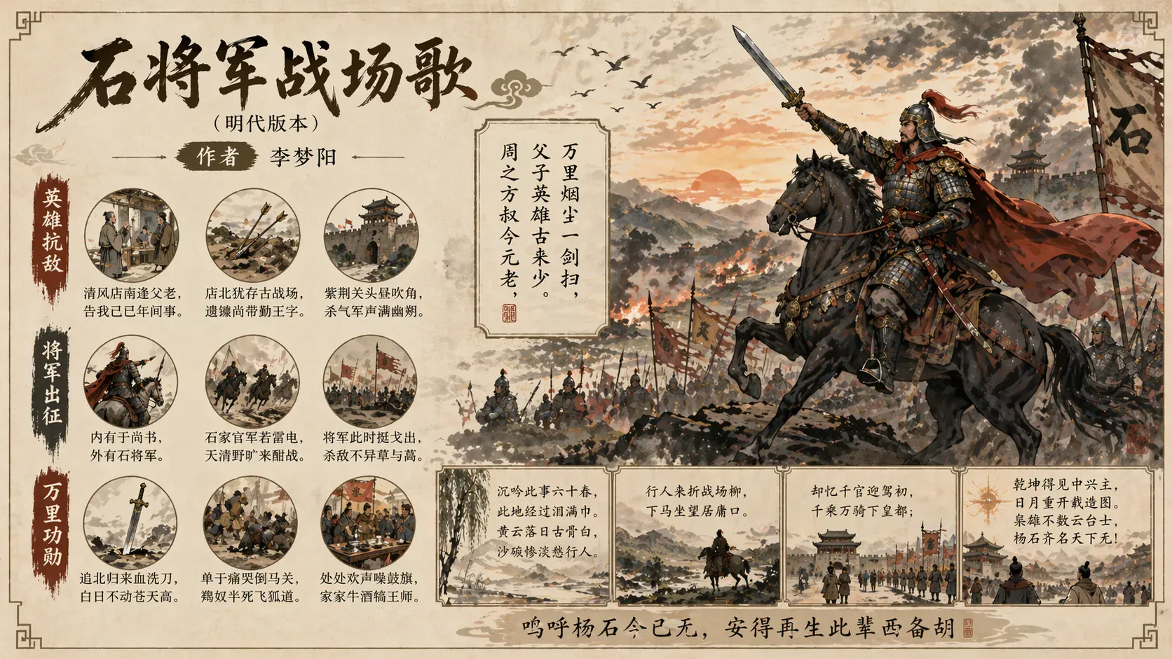 石将军战场歌