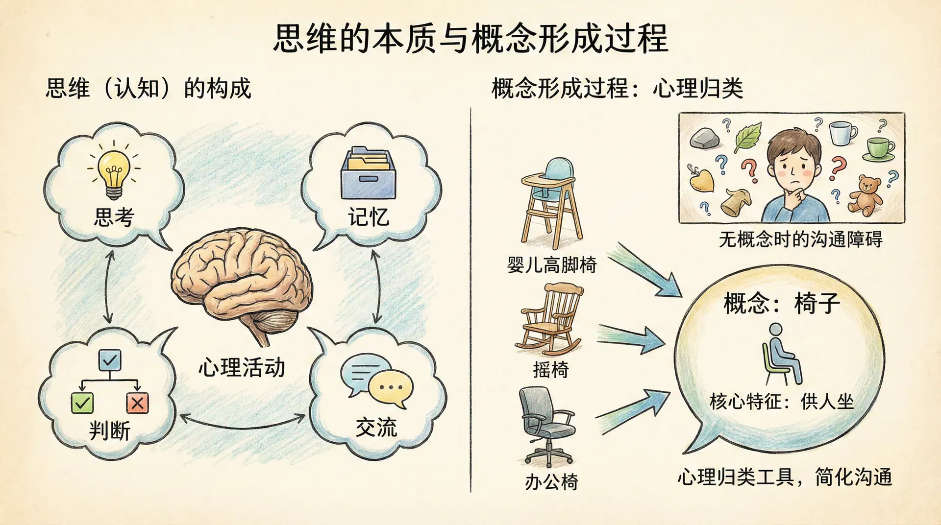 思维的本质与概念形成