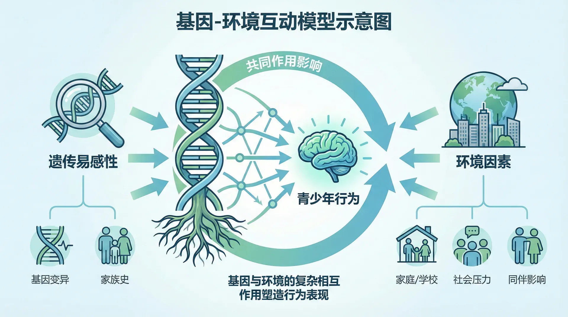 遗传与基因的影响