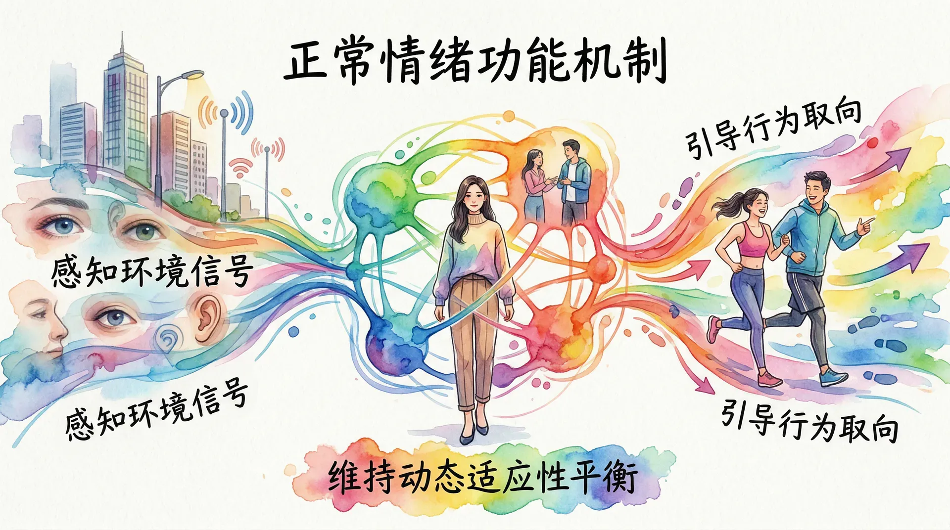 正常情绪功能机制