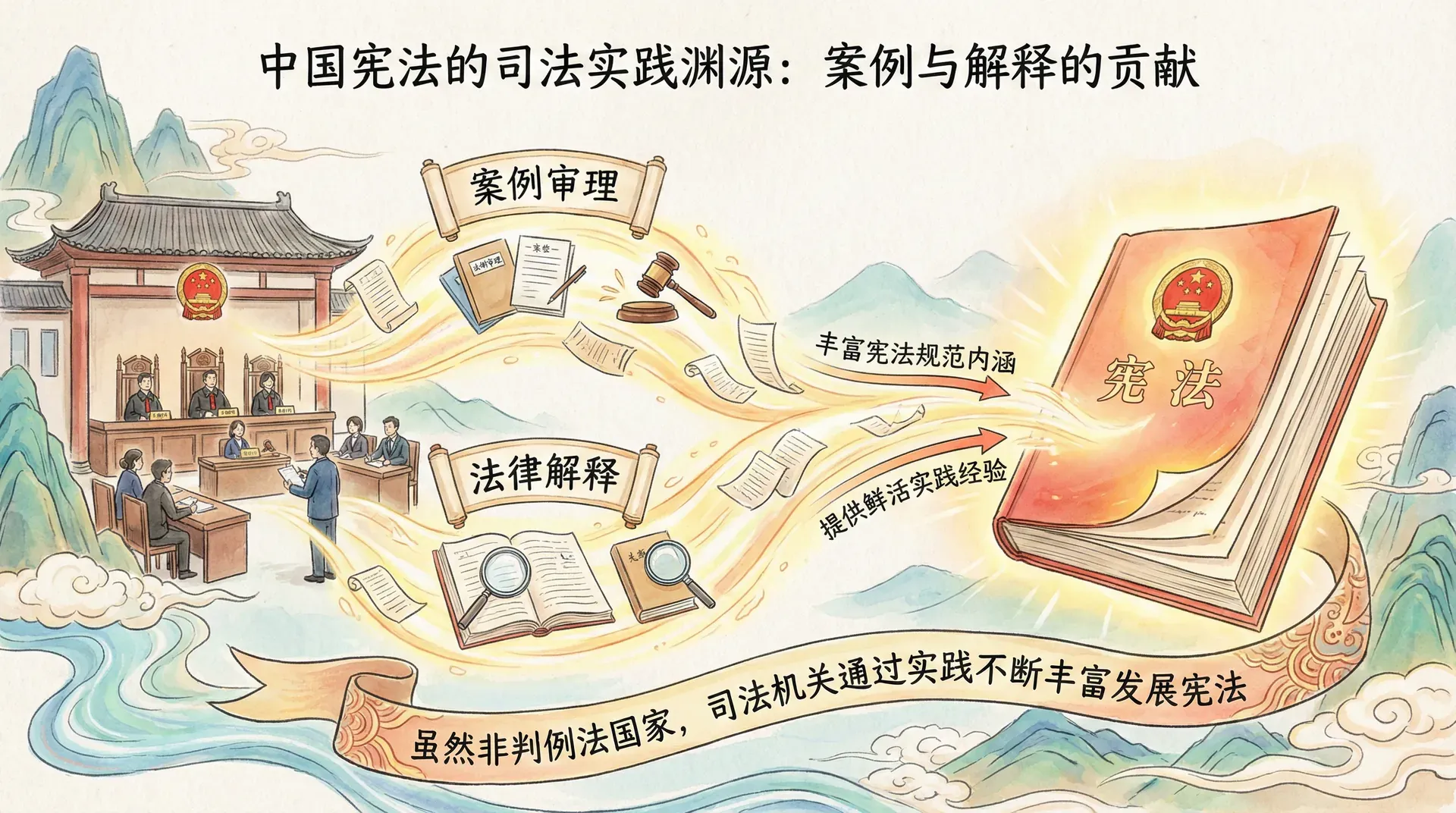 司法实践中的宪法渊源