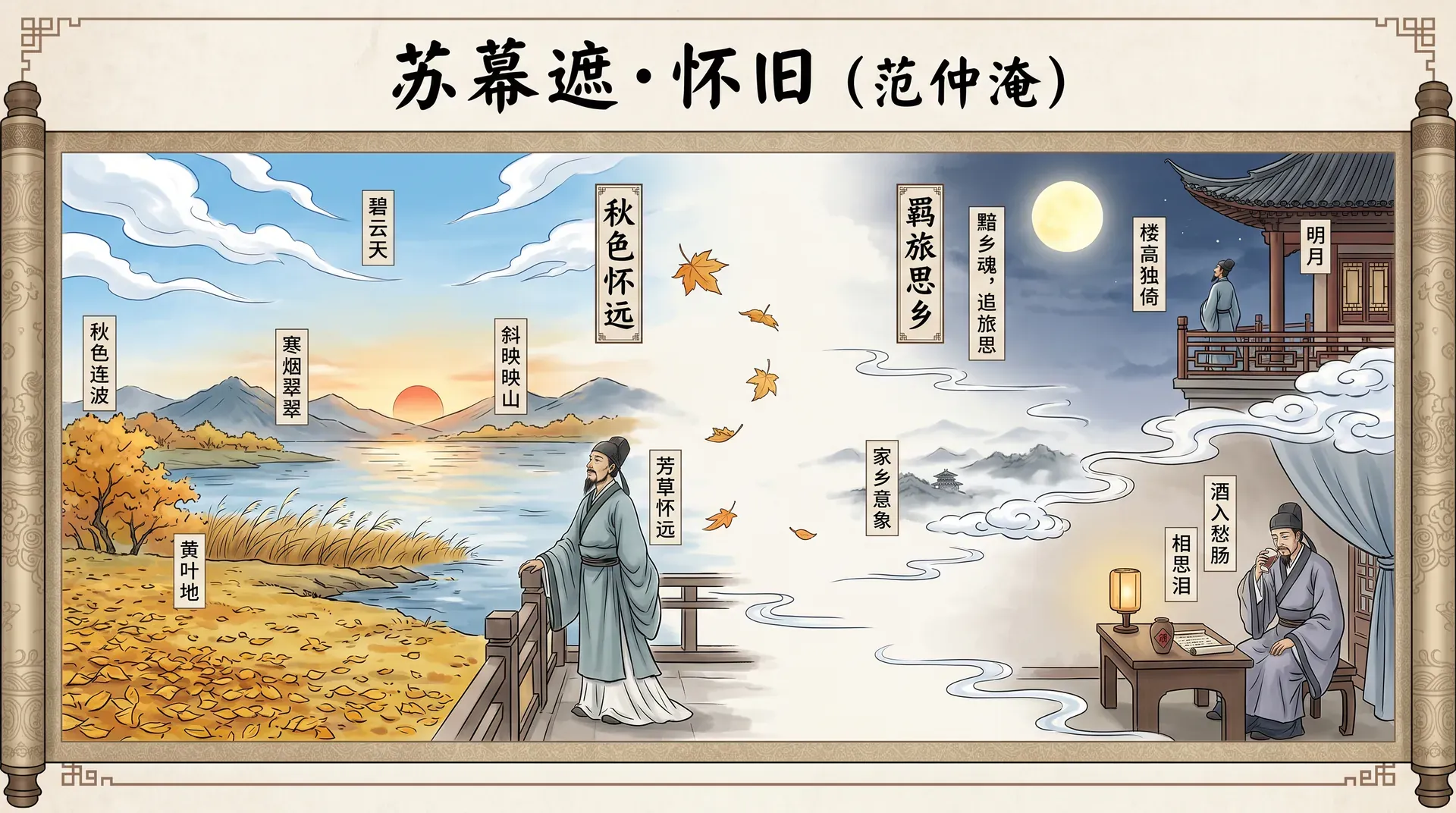 苏幕遮·怀旧