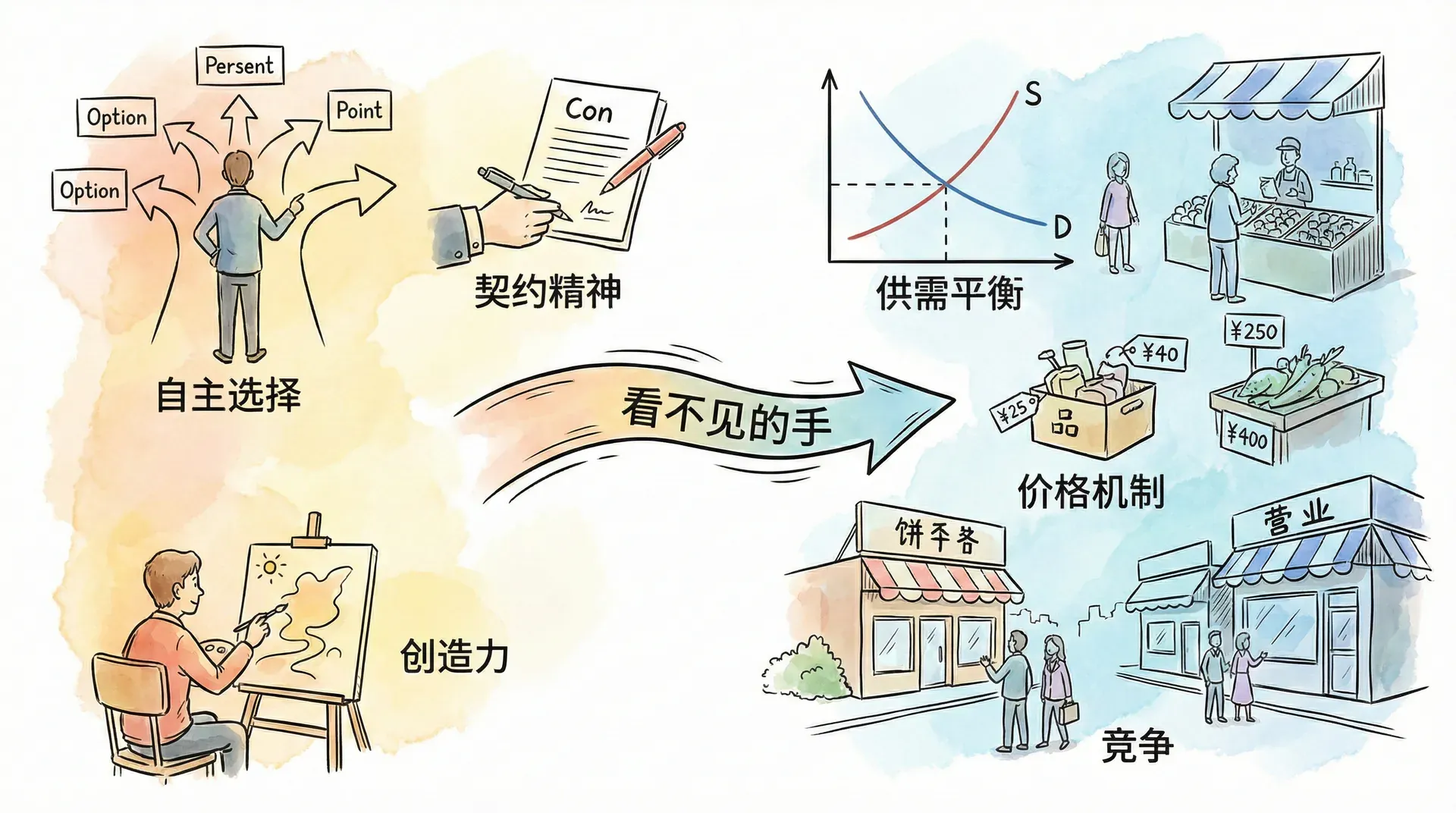 个人自由与市场运行