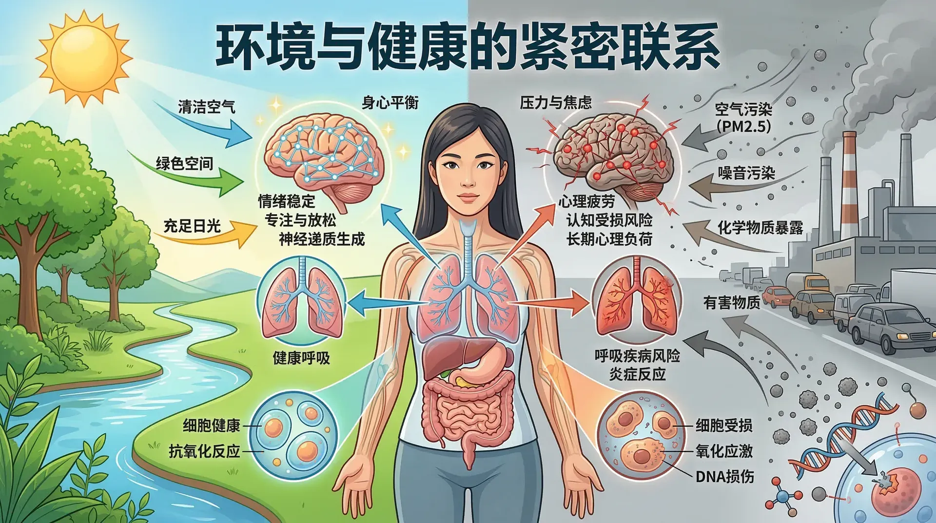环境与健康的紧密联系