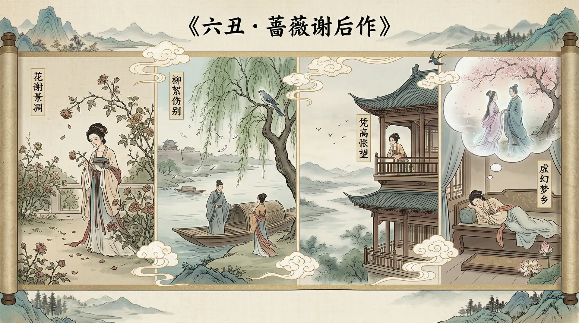 六丑·蔷薇谢后作