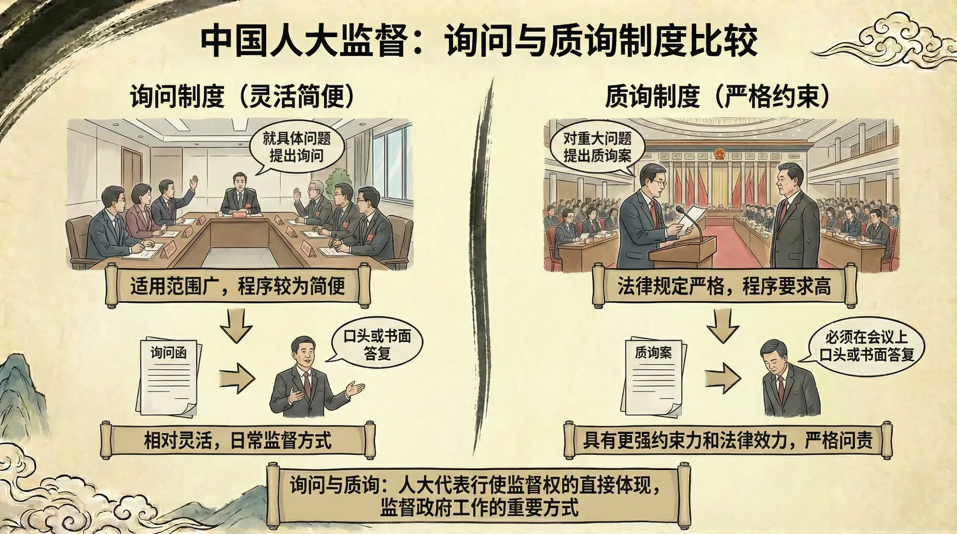 询问和质询制度