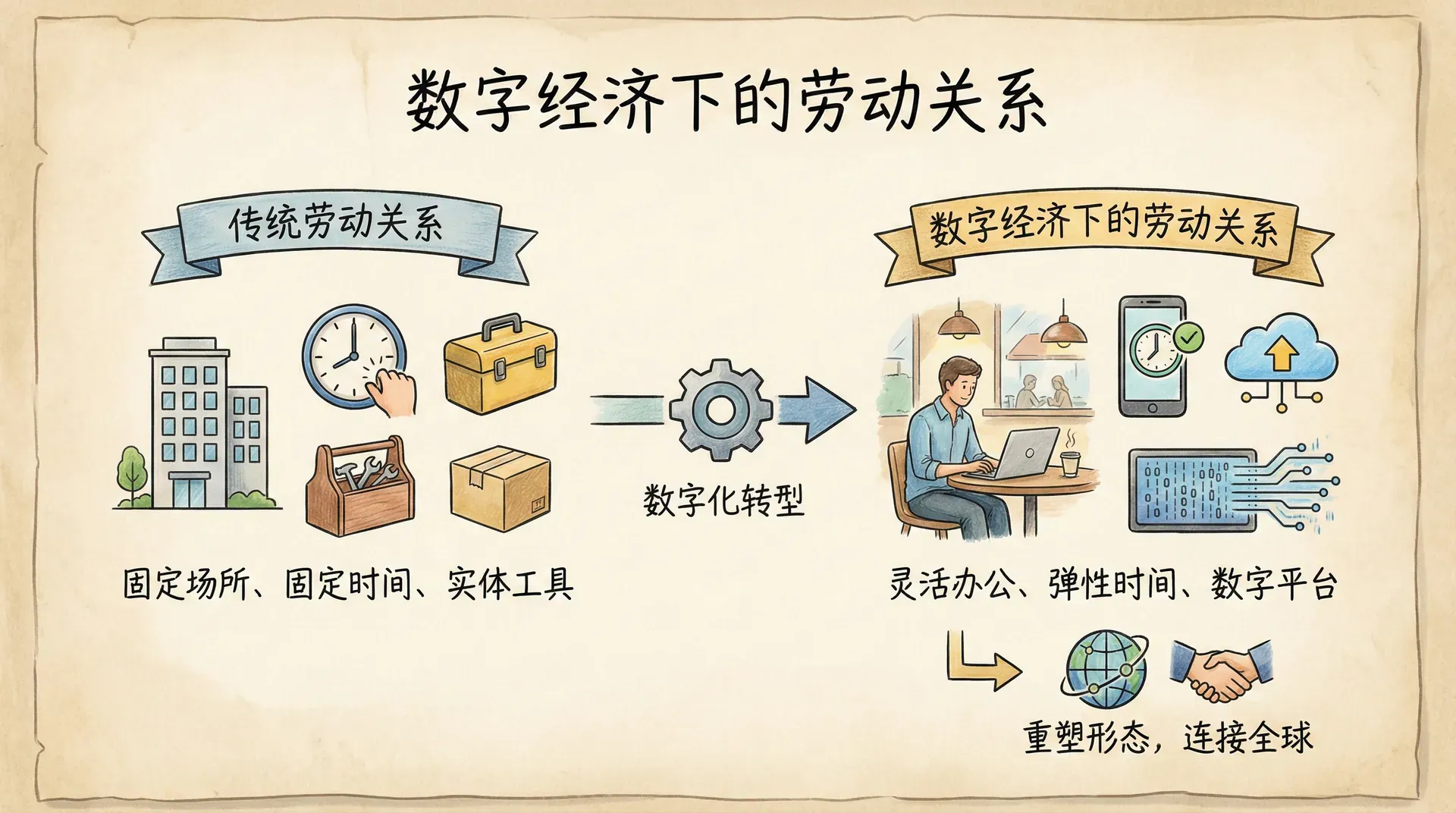 数字经济下的劳动关系