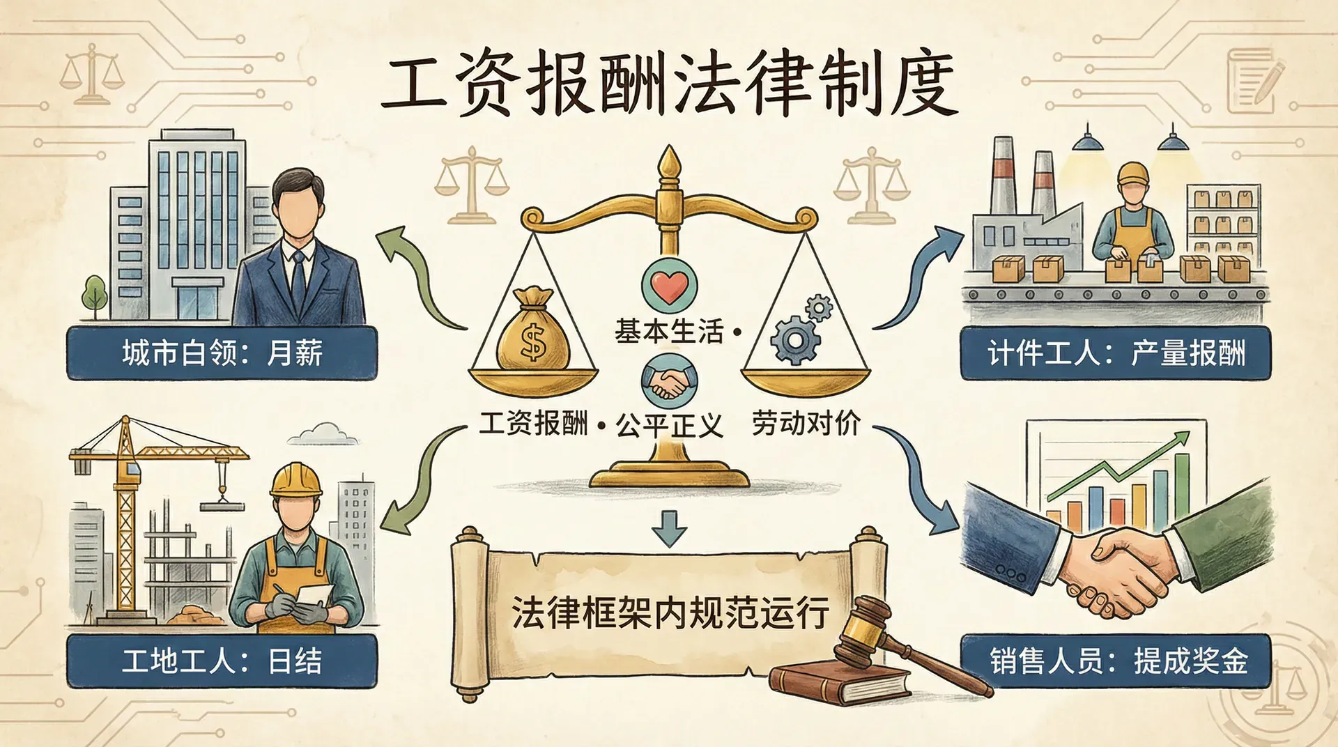 工资报酬法律制度