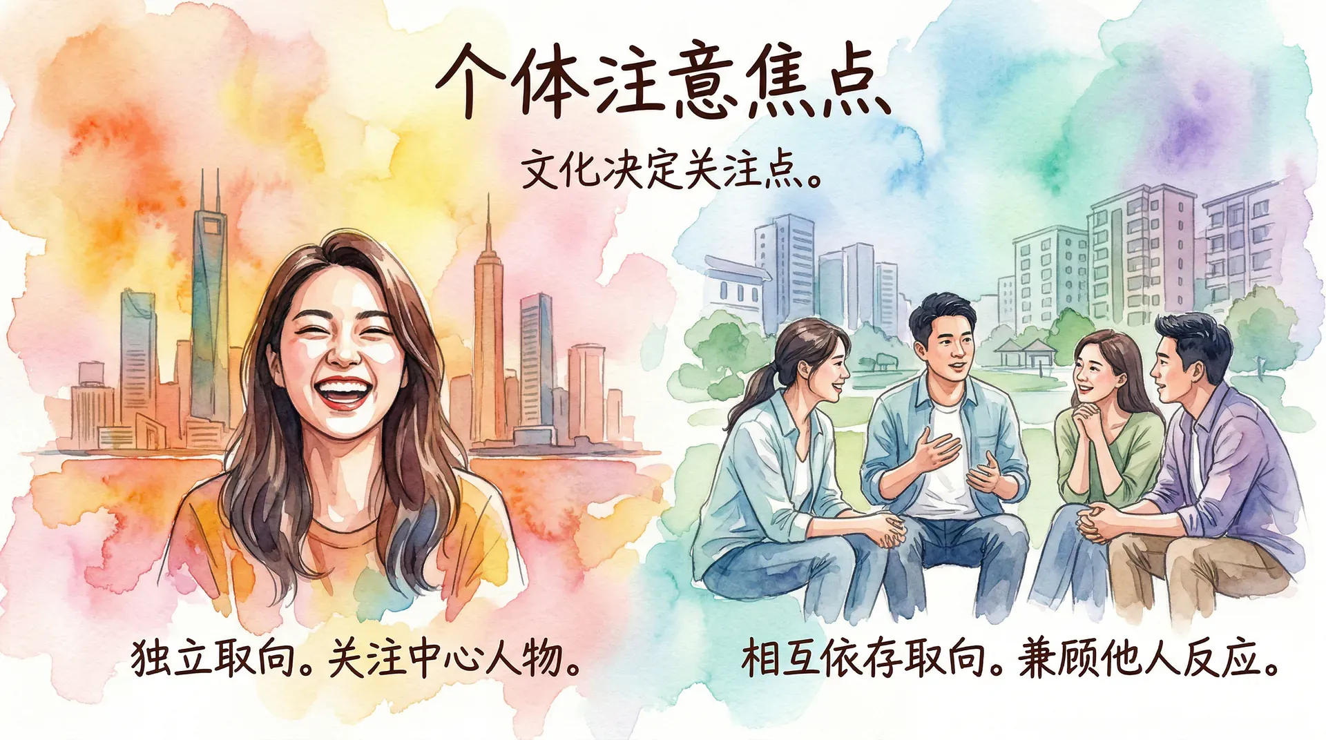 个体层面的注意焦点