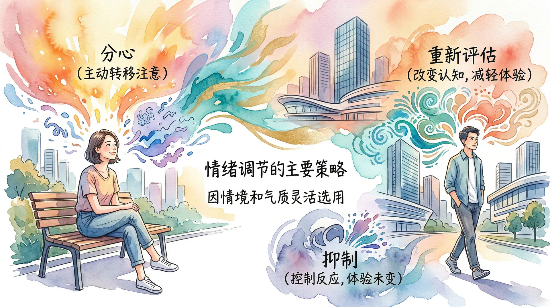 情绪调节的主要策略