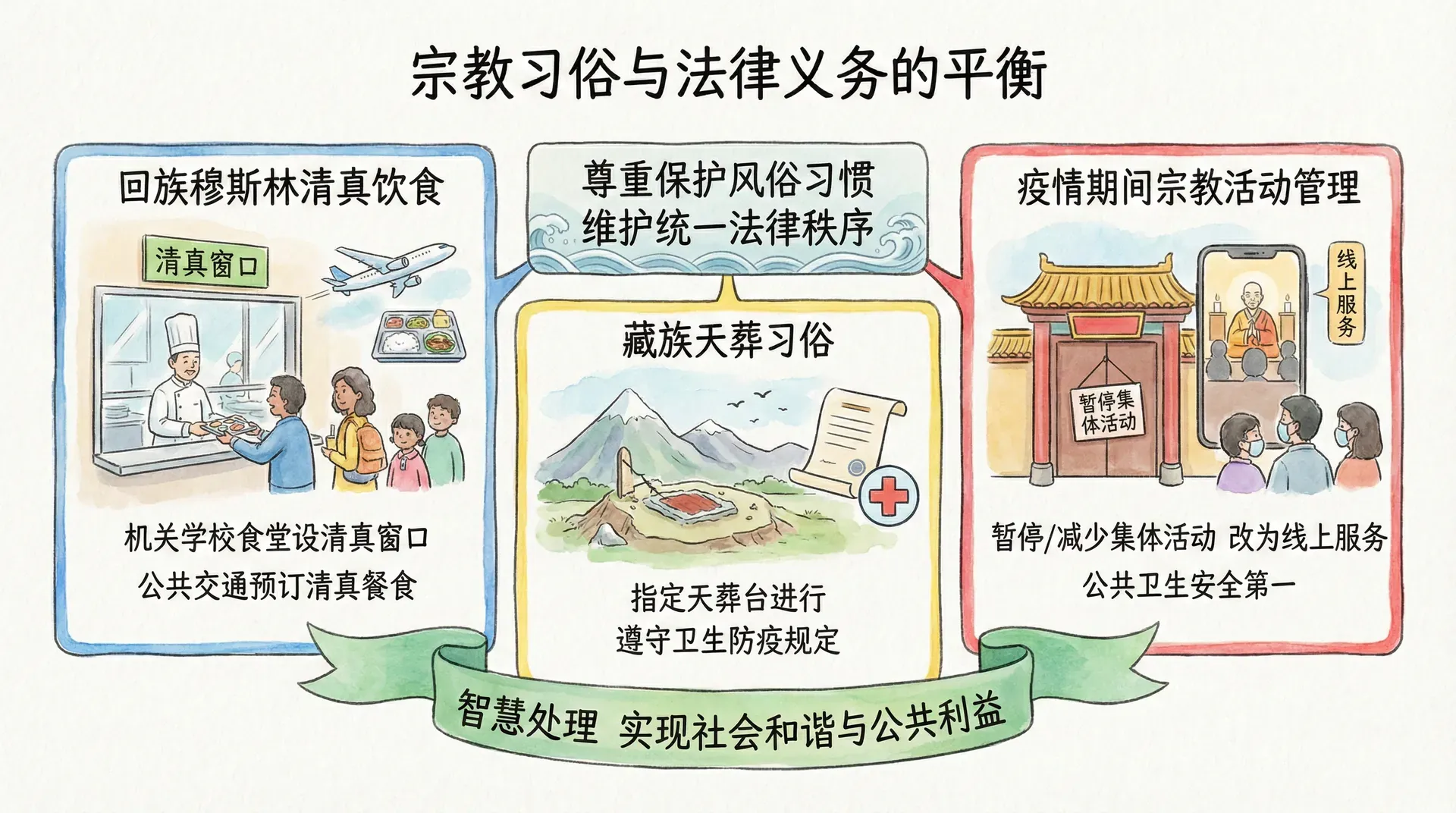 宗教习俗与法律义务的平衡