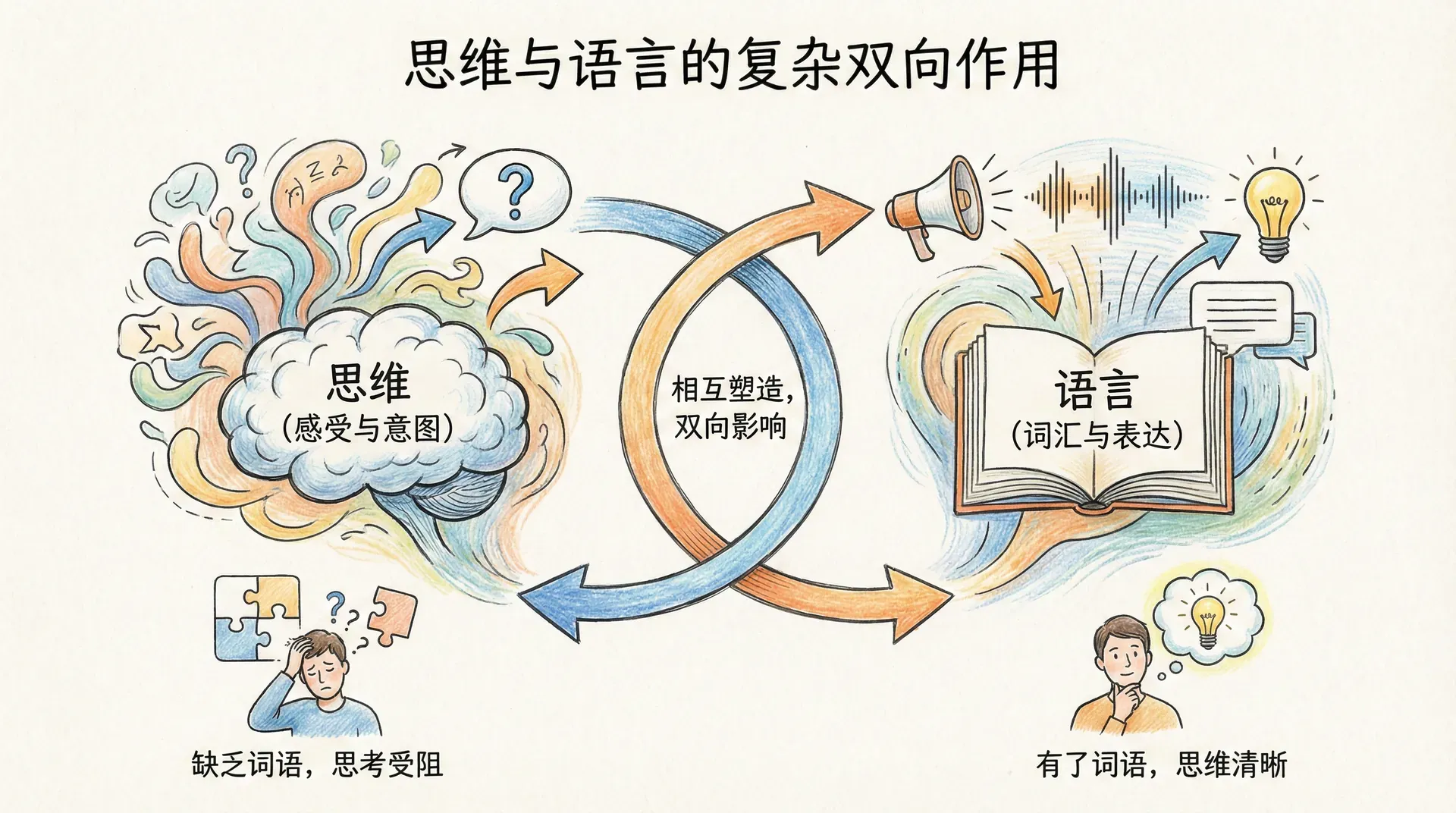 思维与语言的相互作用