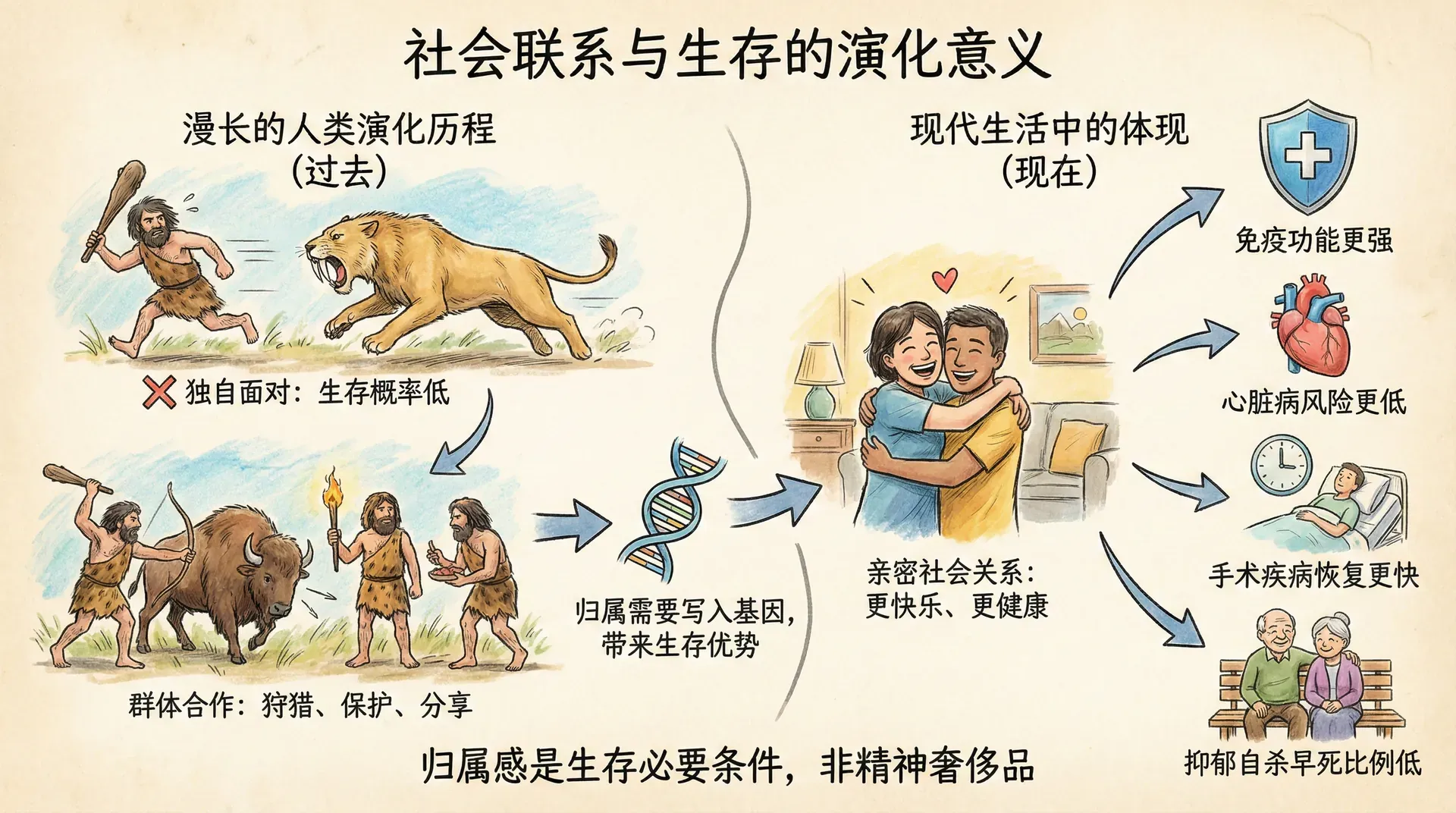 社会联系与生存