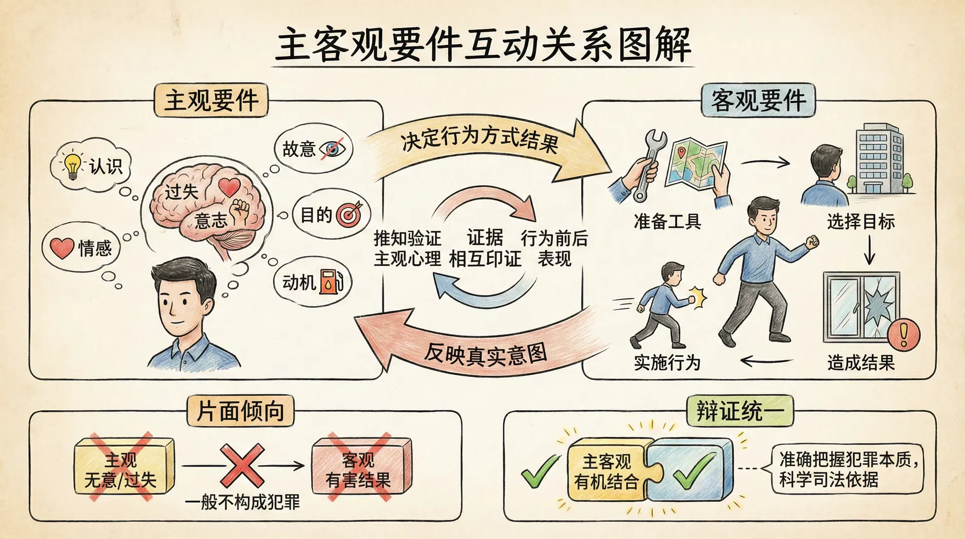 主客观要件的互动关系