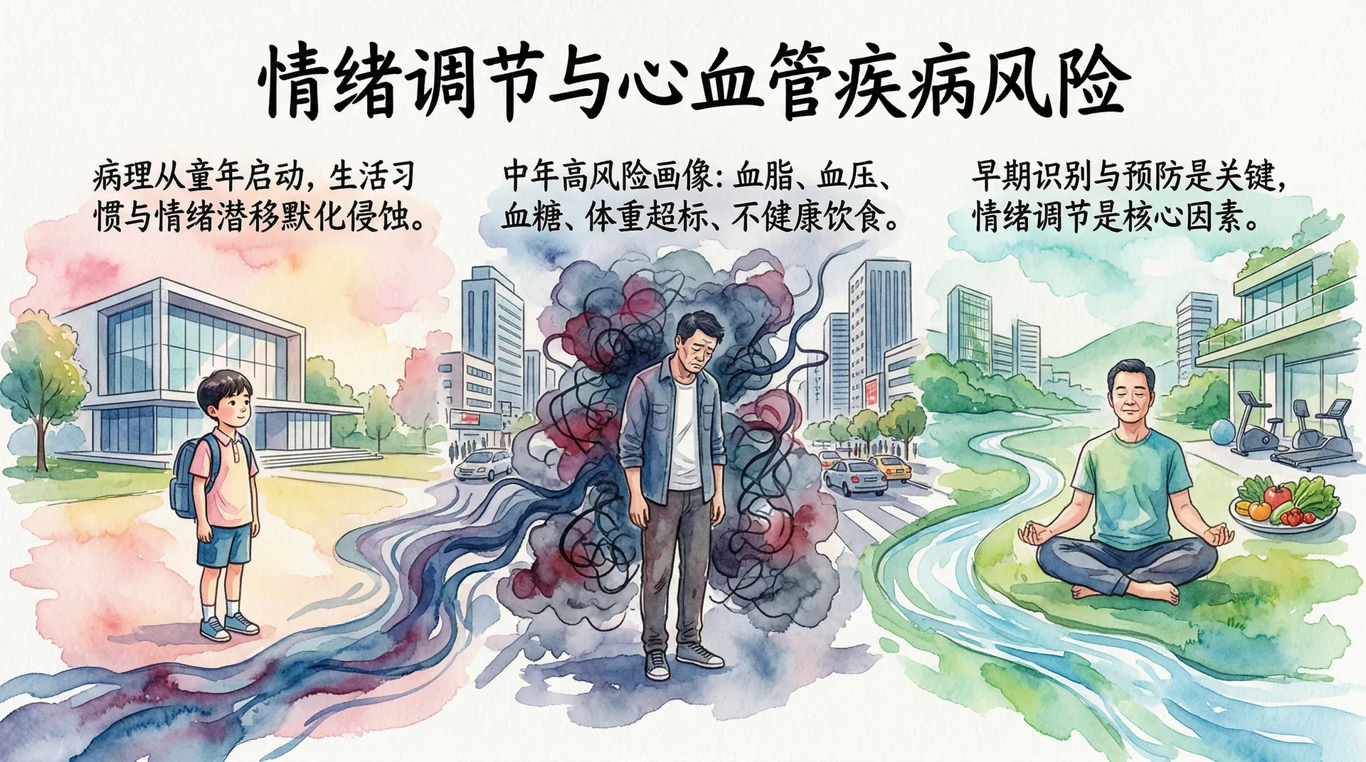 情绪调节与心血管疾病风险