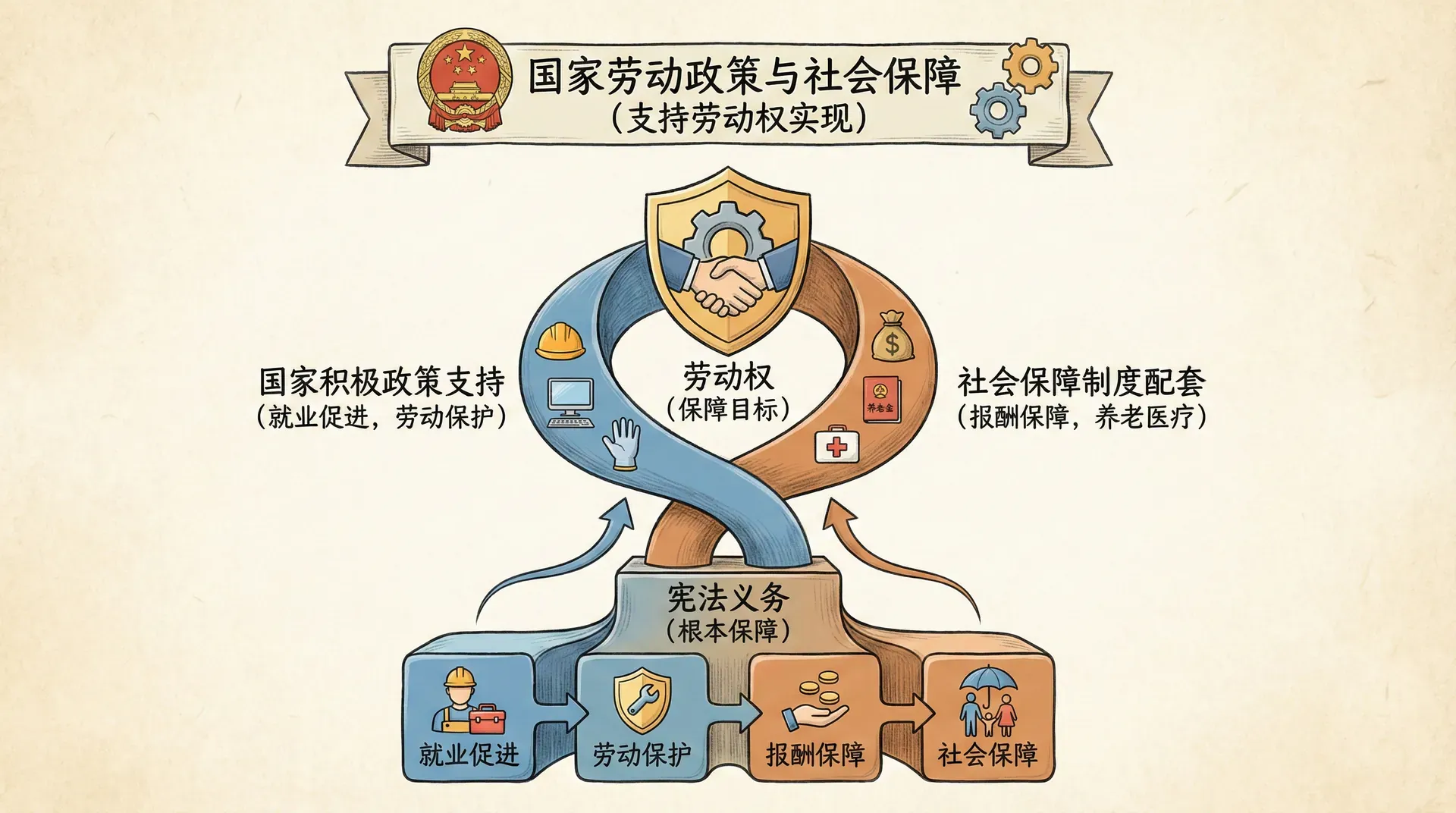 国家劳动政策与社会保障