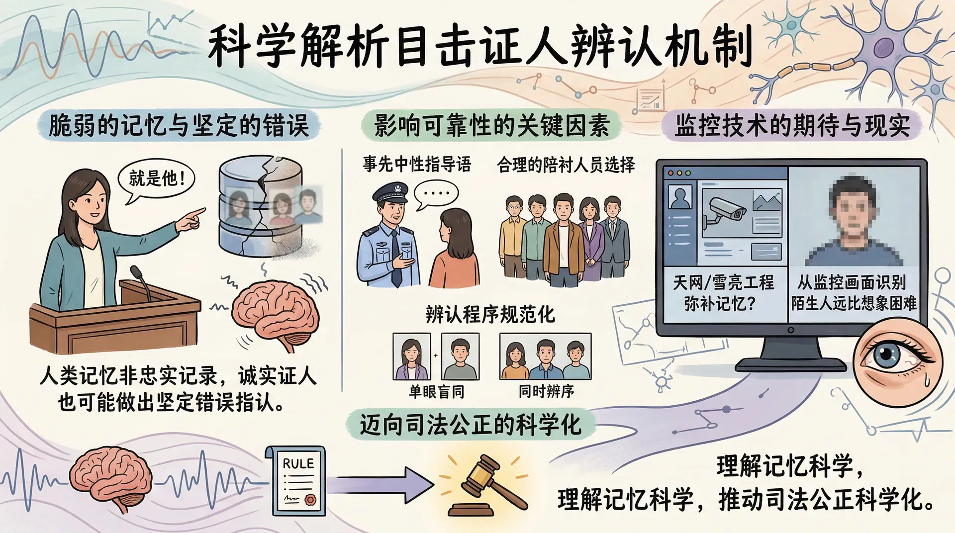 目击证人辨认的心理学