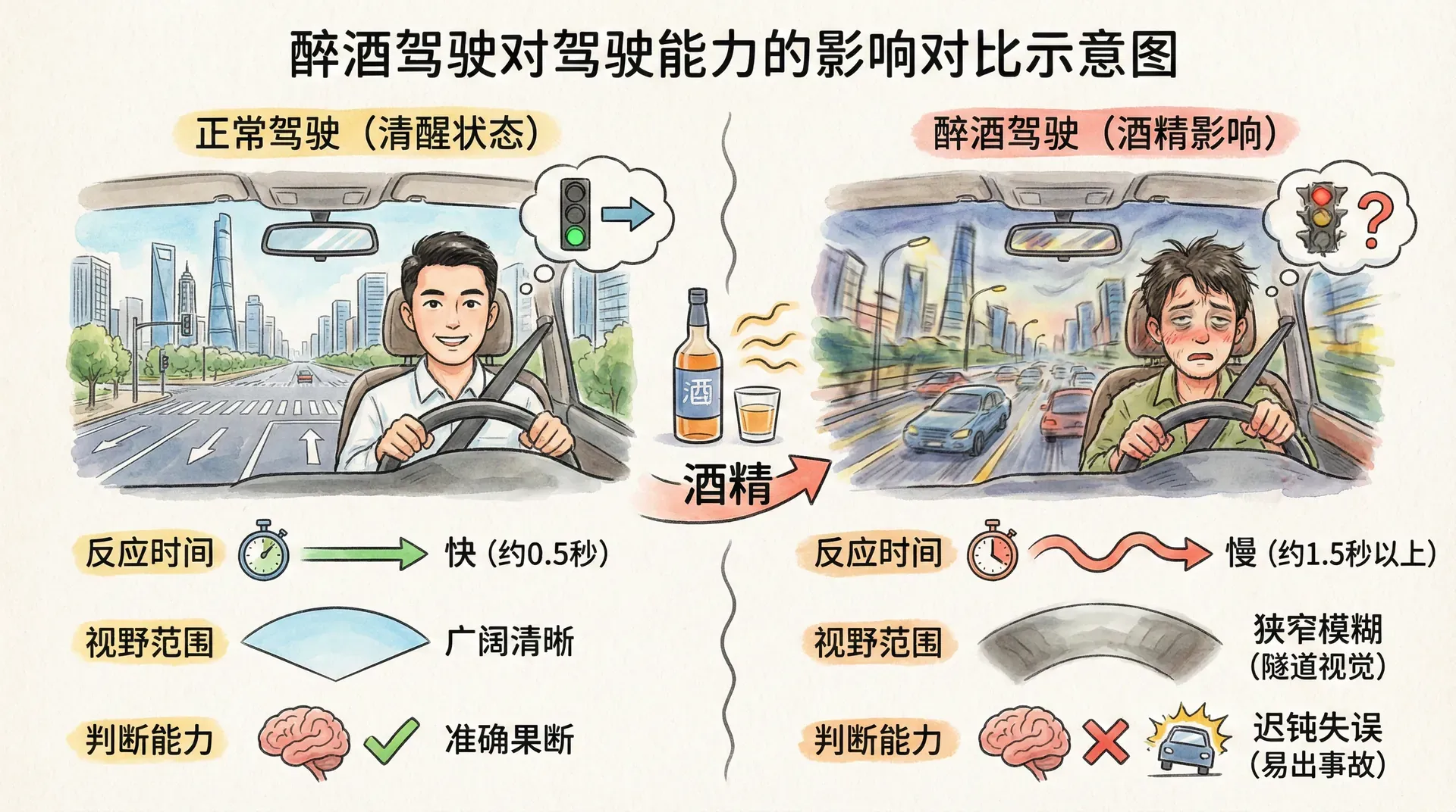 危险驾驶行为的危害性