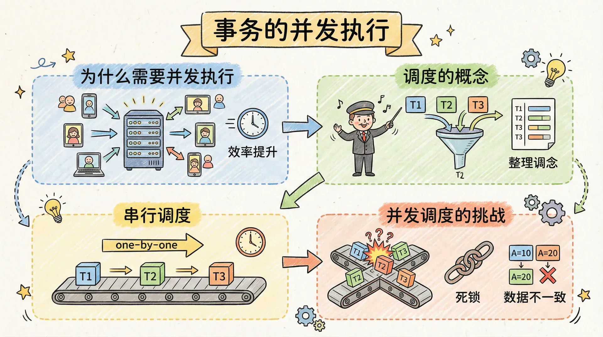 事务的并发执行