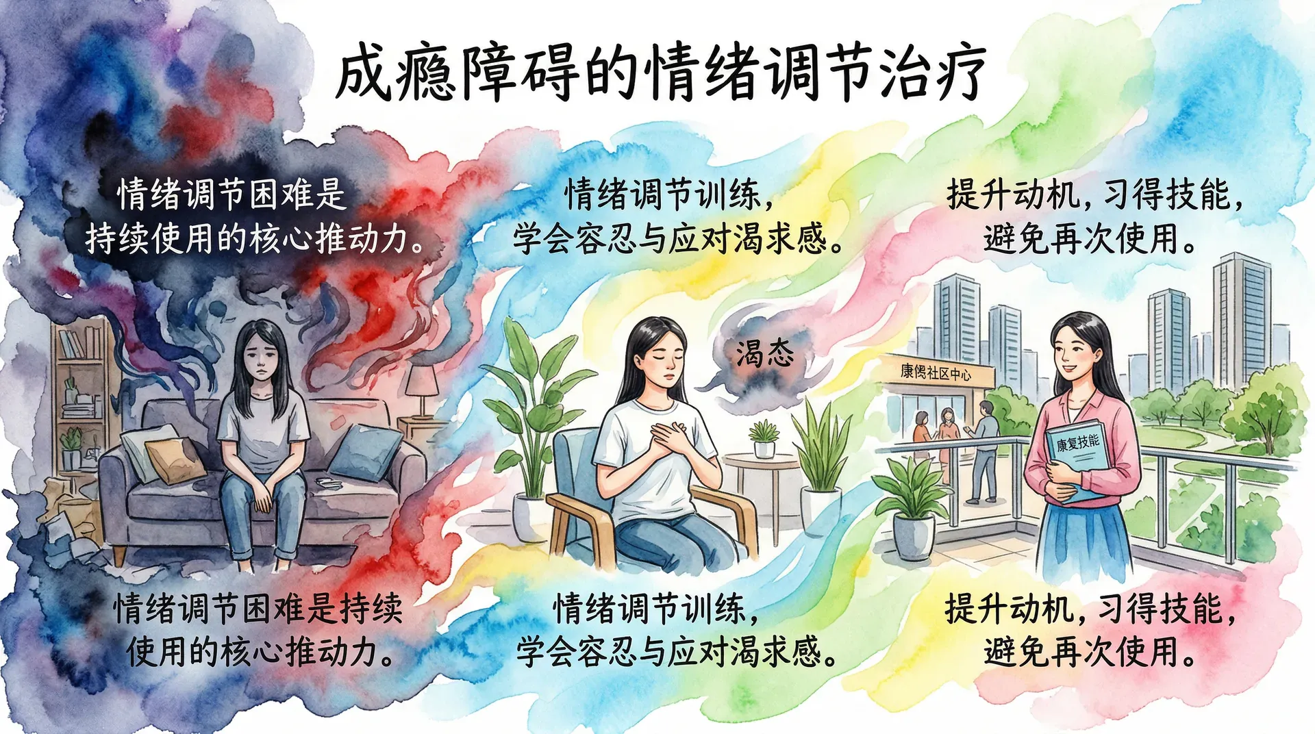 成瘾障碍的情绪调节治疗