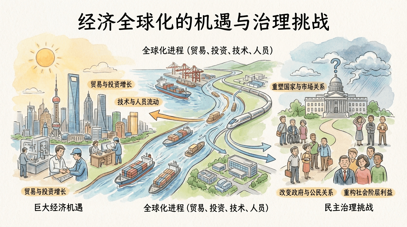 经济全球化的双重效应