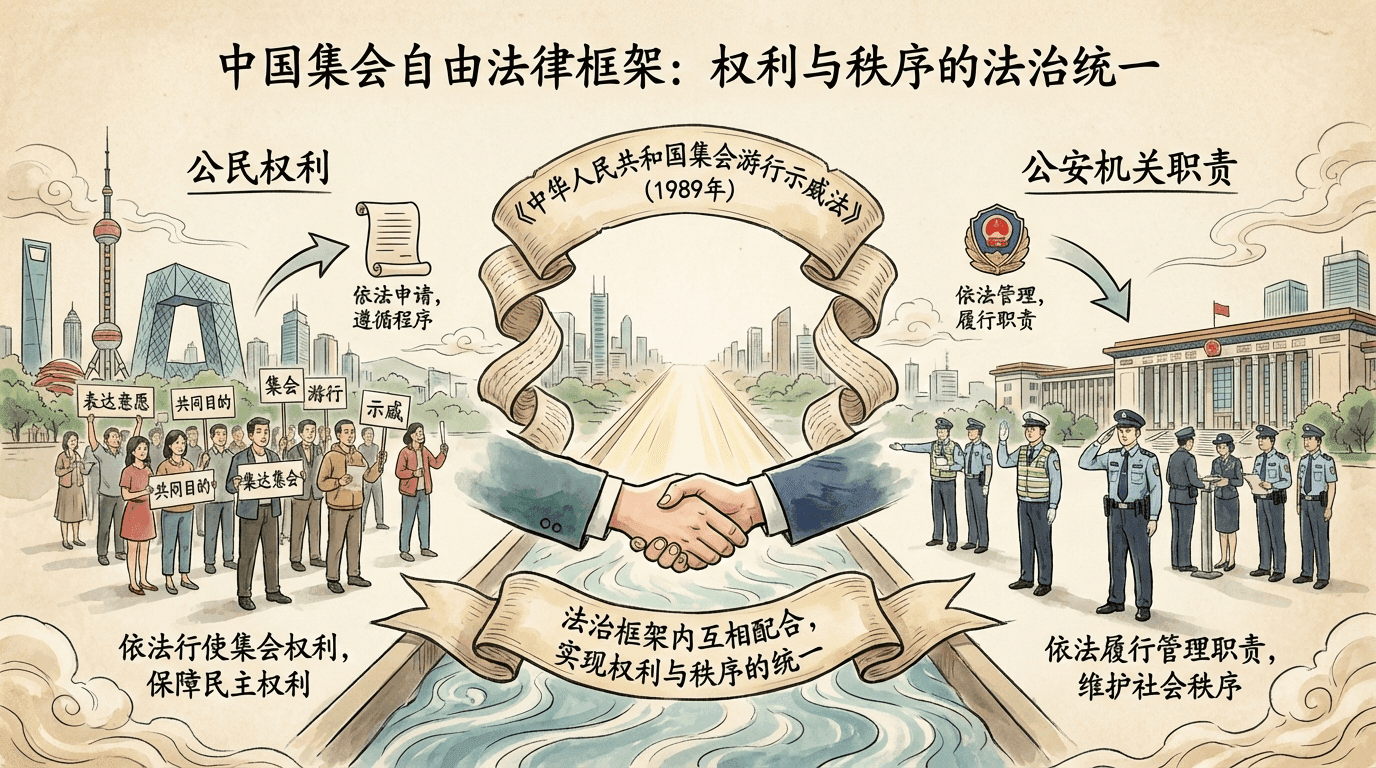 集会自由的法律框架