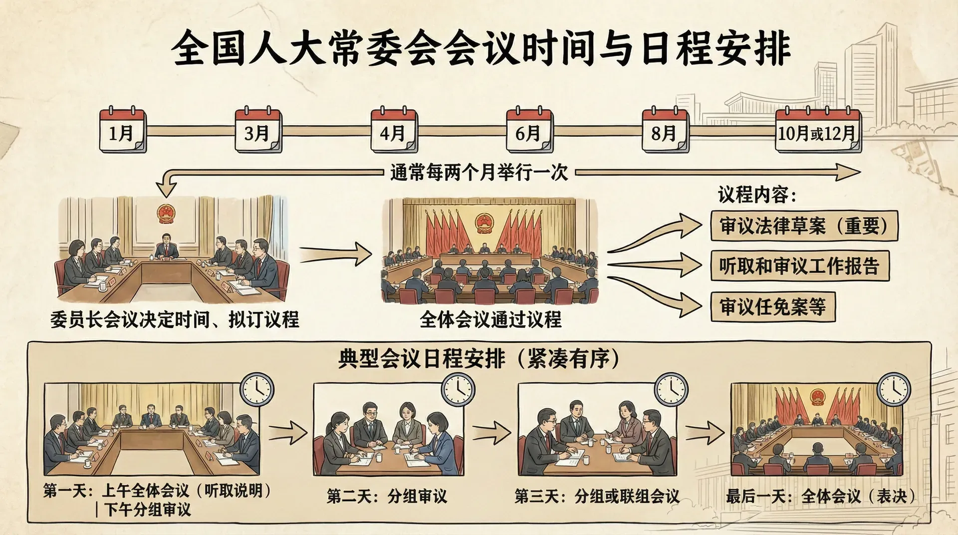 会议时间的安排