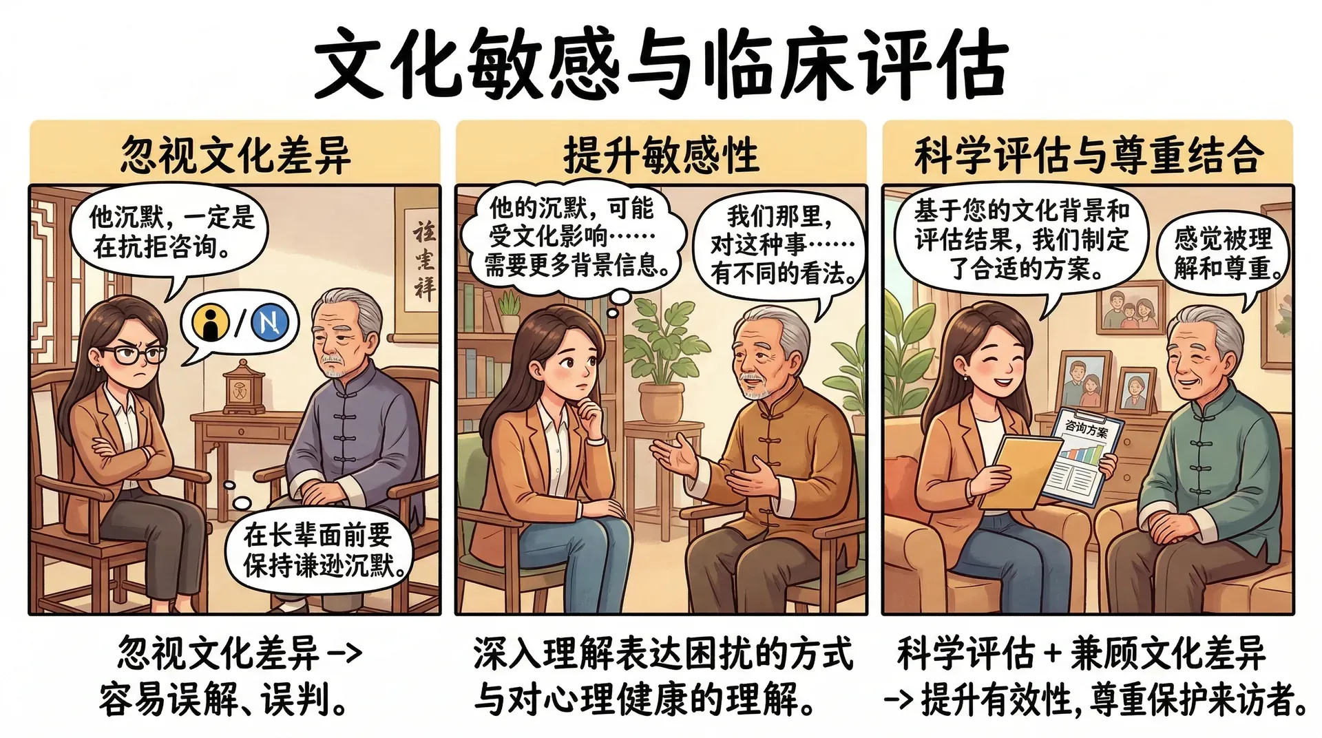 文化敏感与临床评估